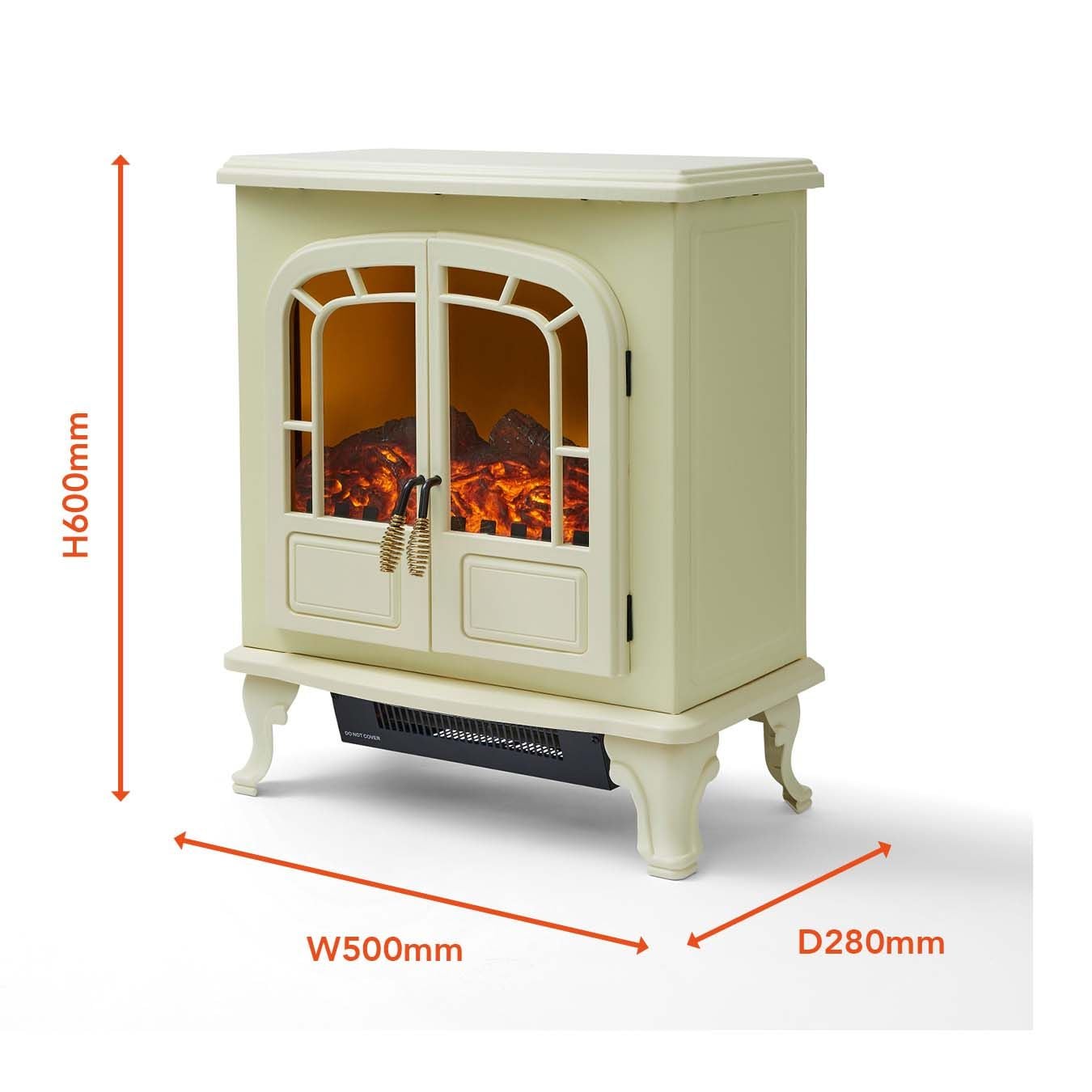 Warmlite Wingham 2KW Stove Fire