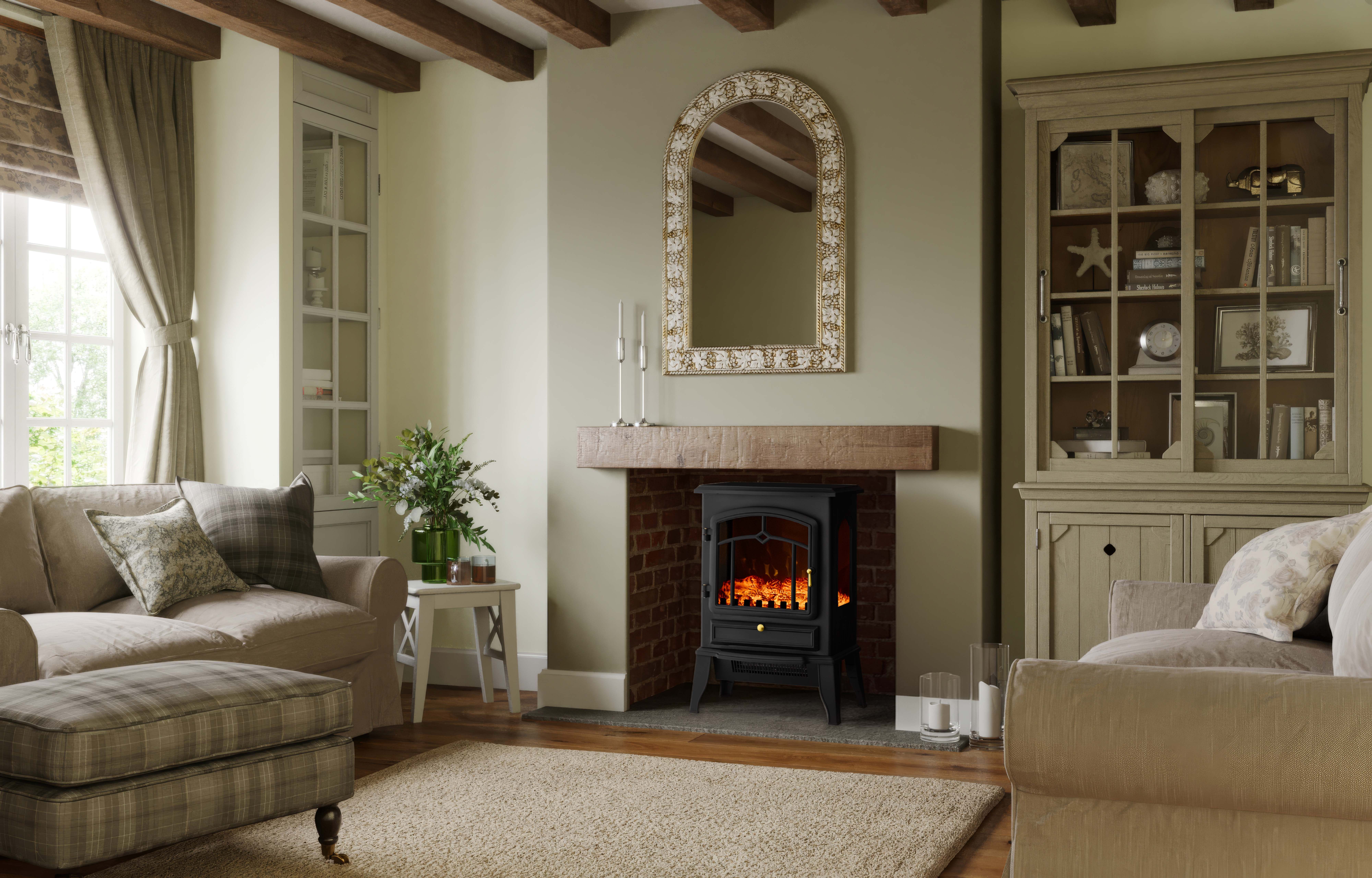 Warmlite Edinburgh 2kW Panoramic Stove