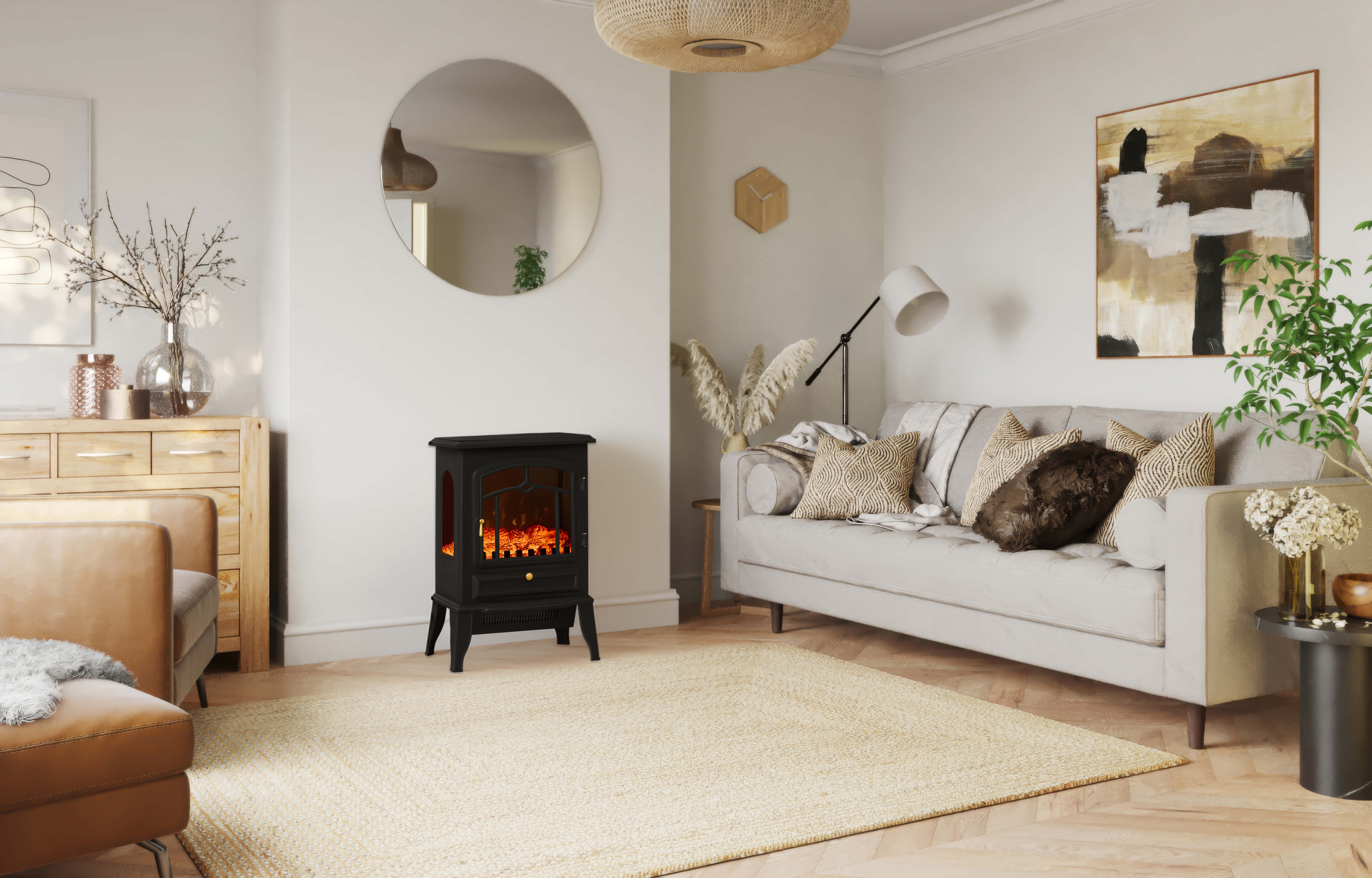 Warmlite Edinburgh 2kW Panoramic Stove