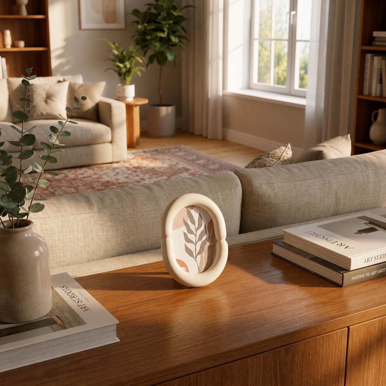 Oval Photo Frame