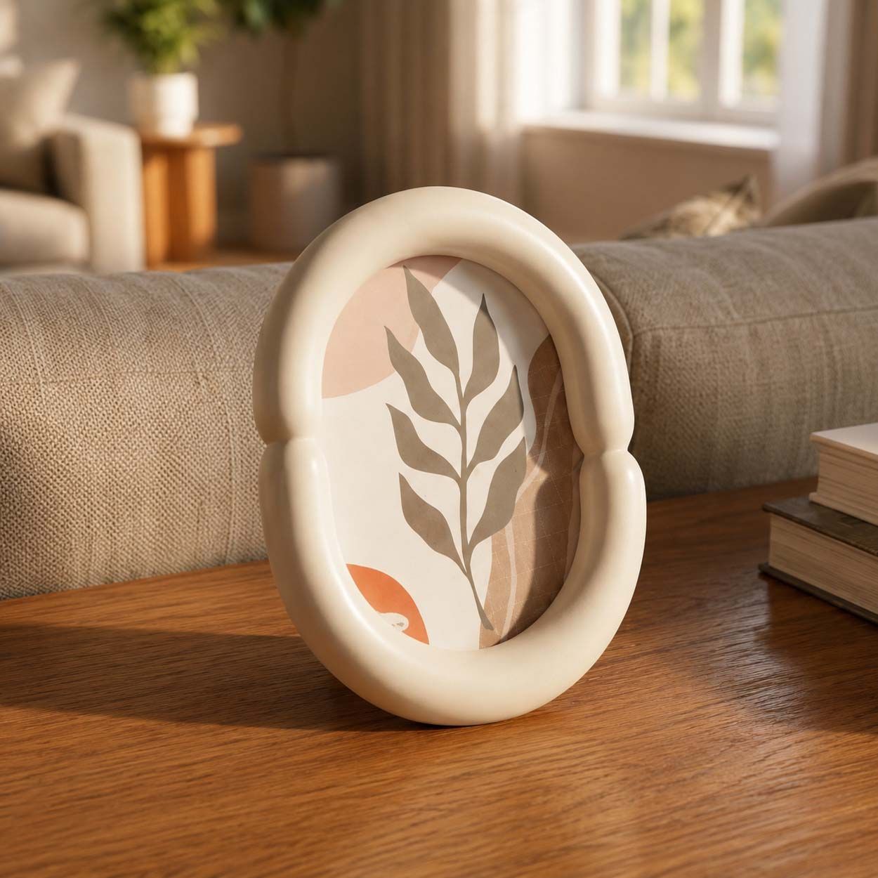 Oval Photo Frame