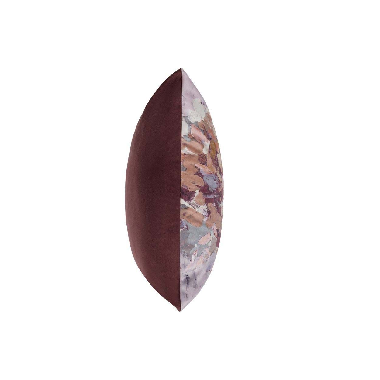 Dahlia Cushion 43x43 Aubergine