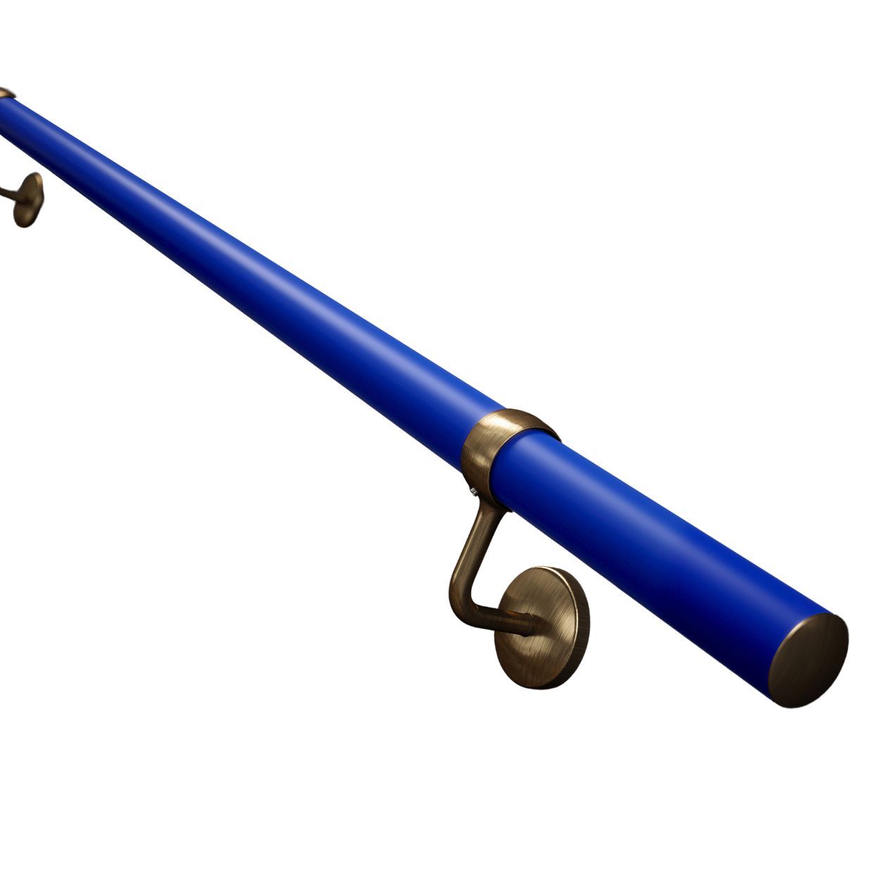 Rothley Deep Blue Stair Hand Rail Kit 3.6M