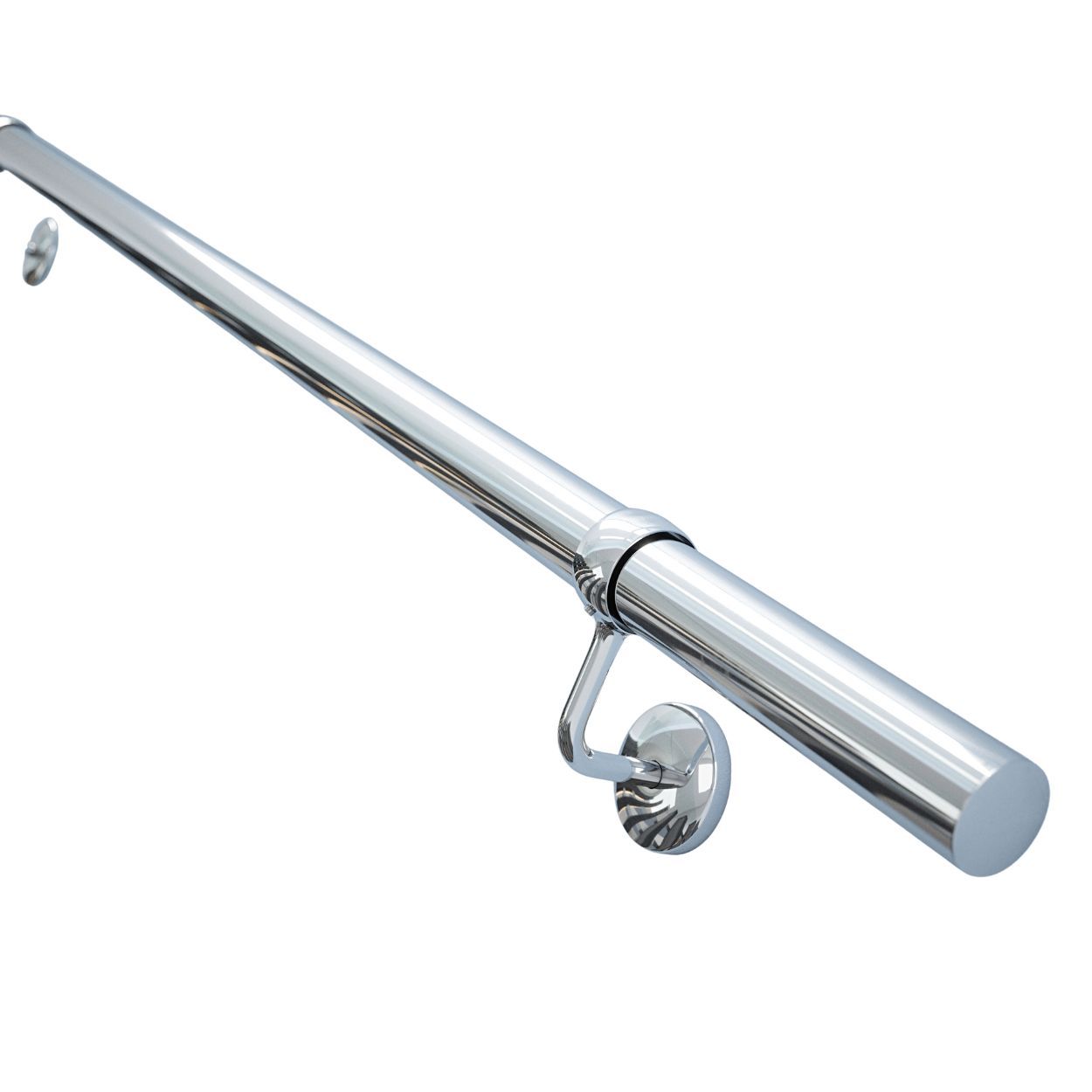 Rothley Polished Stair Hand Rail Kit 2.4M