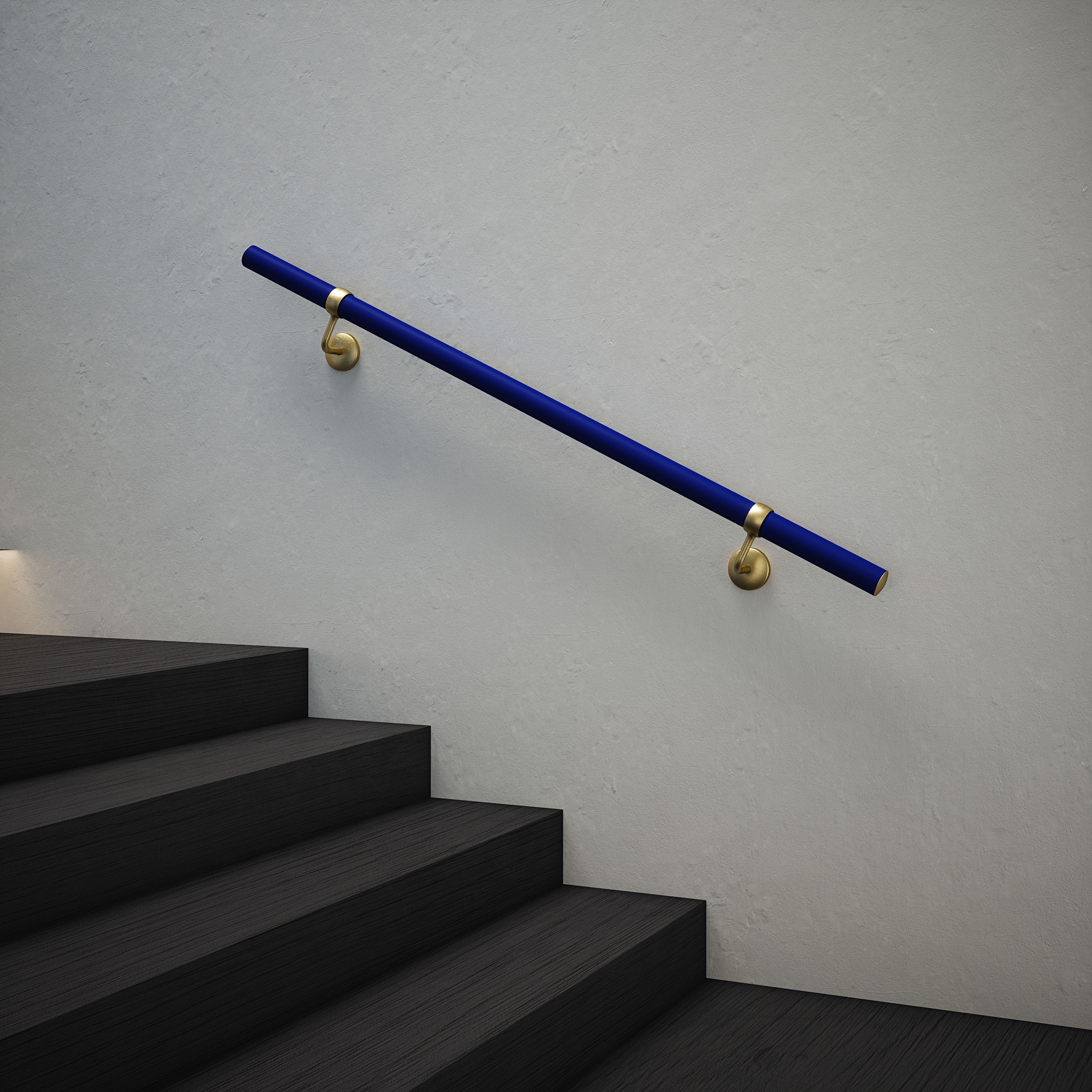 Rothley Deep Blue Stair Hand Rail Kit 1.2M