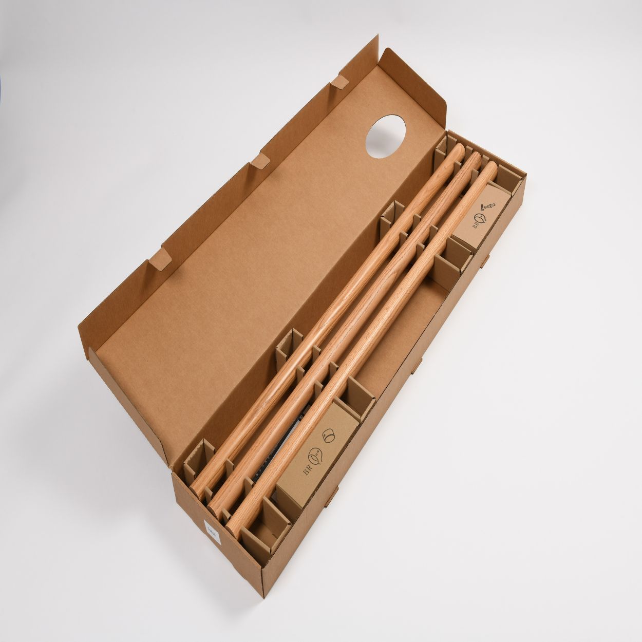Rothley Stair Hand Rail Kit Oak Wood 3.6M