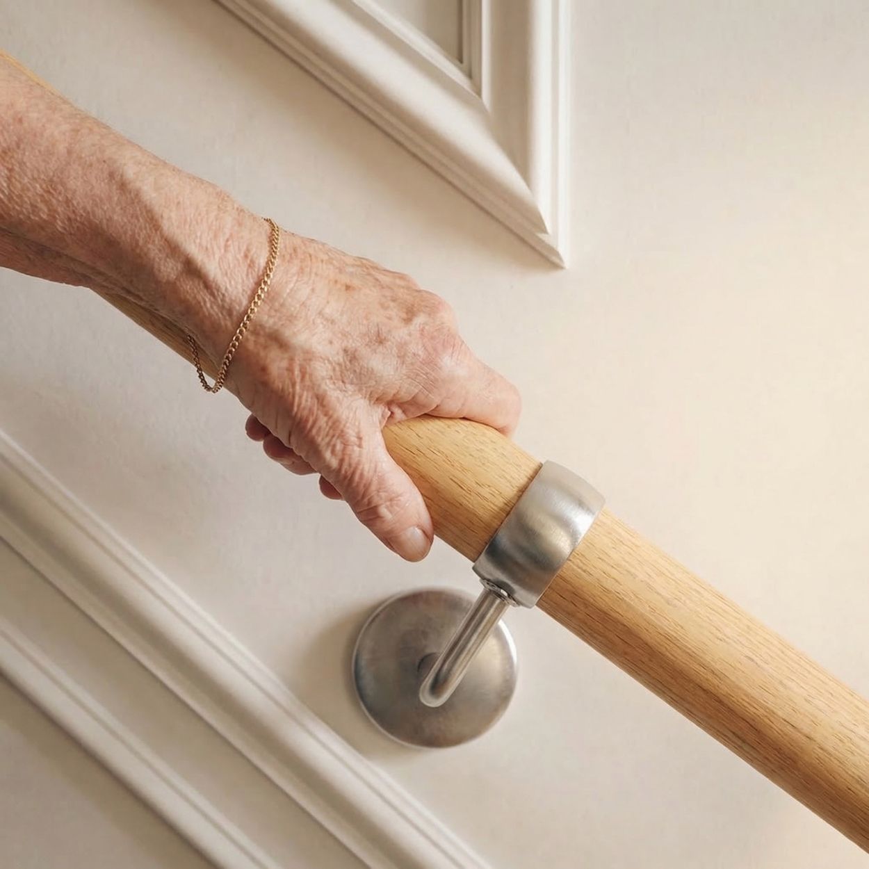 Woodworx Stair Hand Rail Kit Oak Wood 2.4M