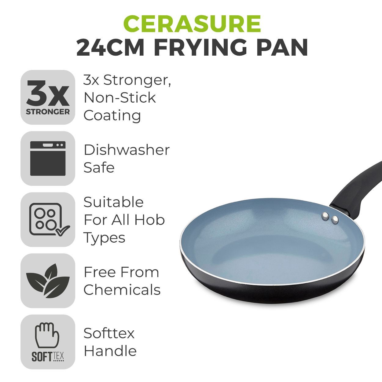 Cerasure 24Cm Frying Pan