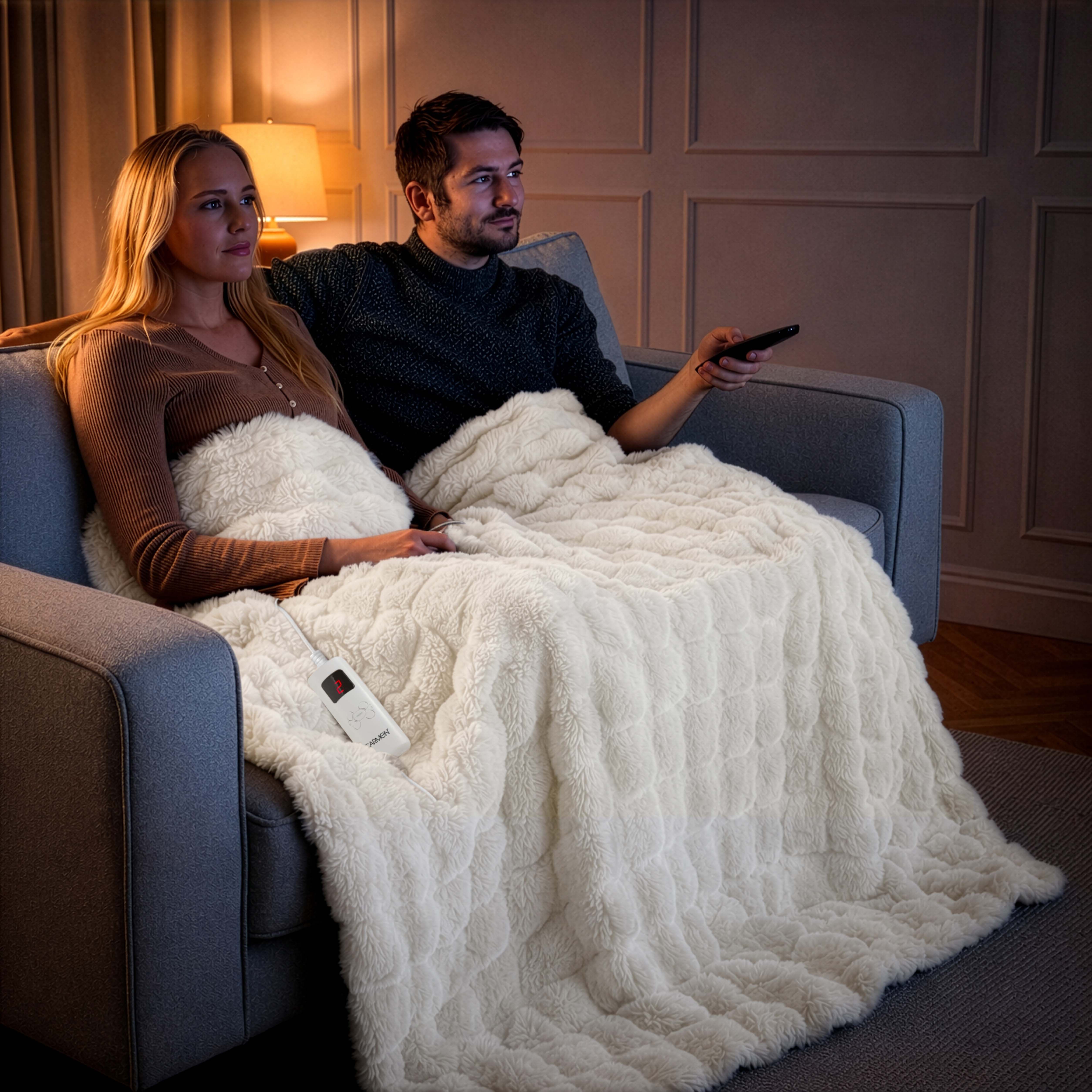 Bubble Fleece Electric Over