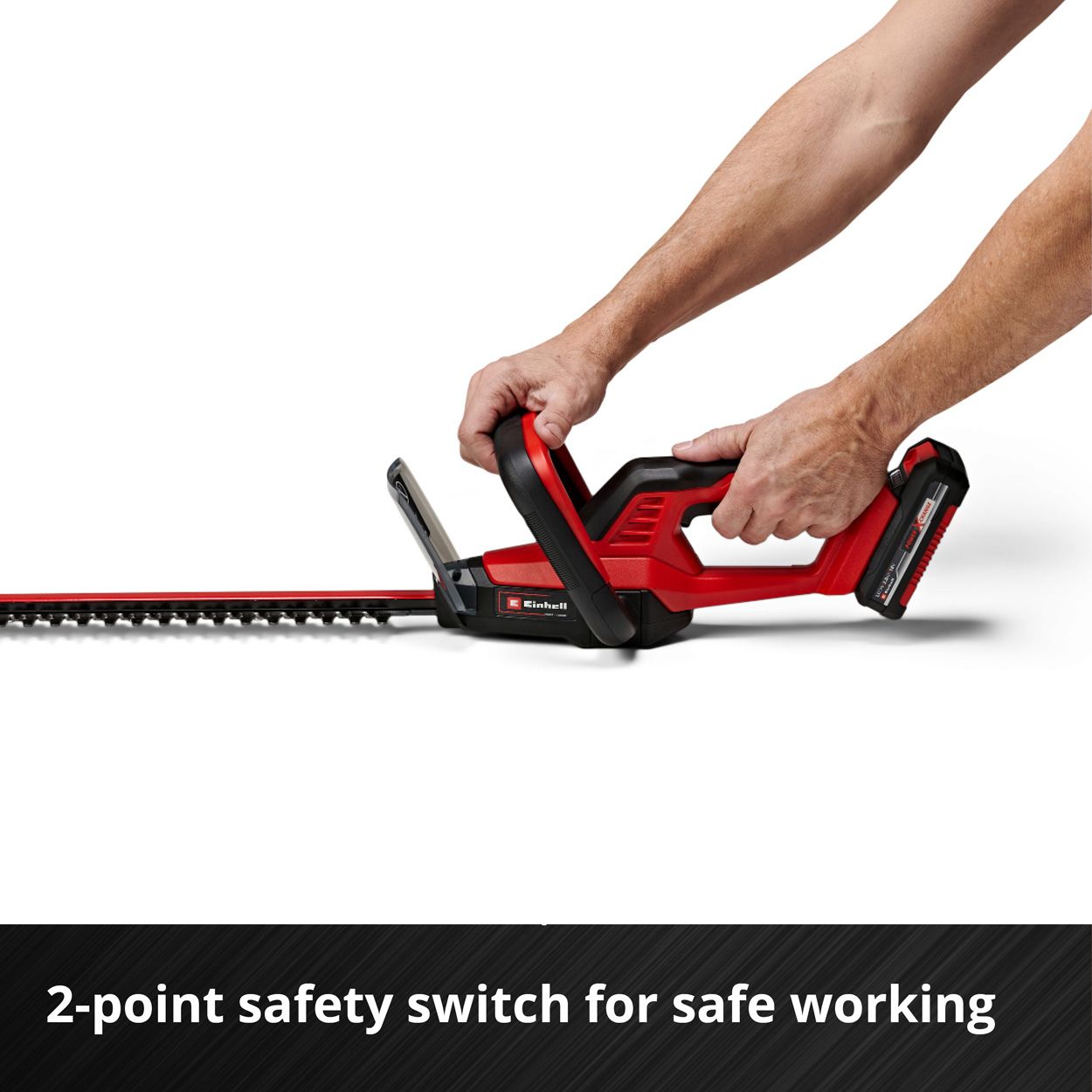 Einhell Cordless Hedge Trimmer GC-CH Li Solo With Battery