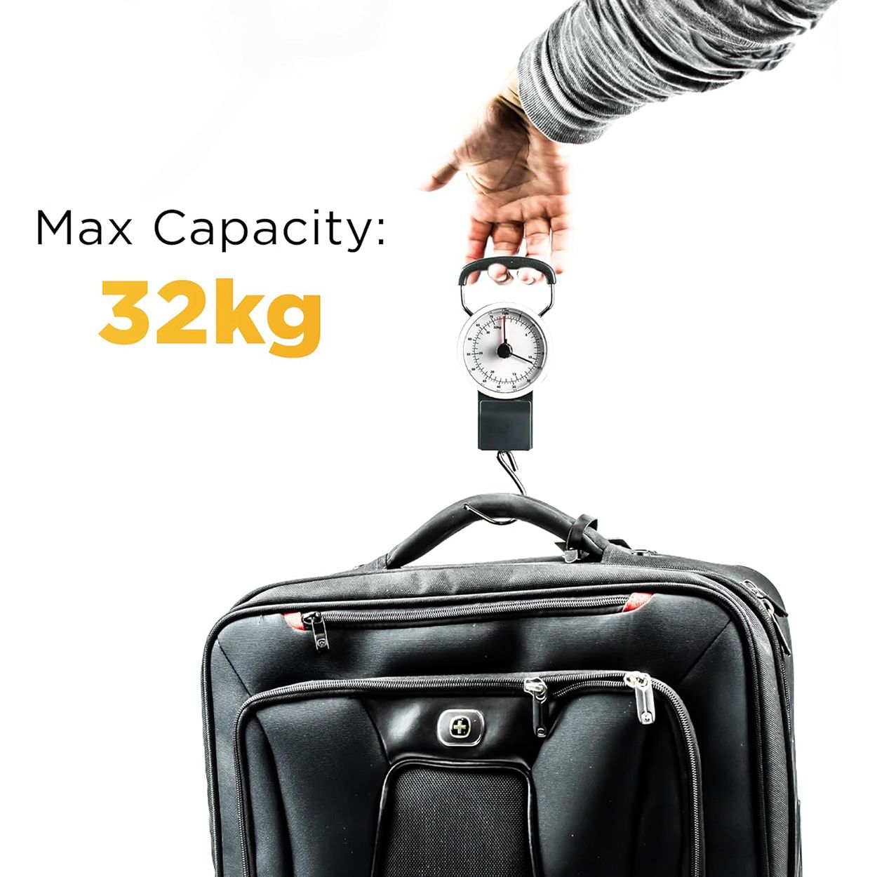Status Mechanical Luggage Scales with 1M Measure Tape