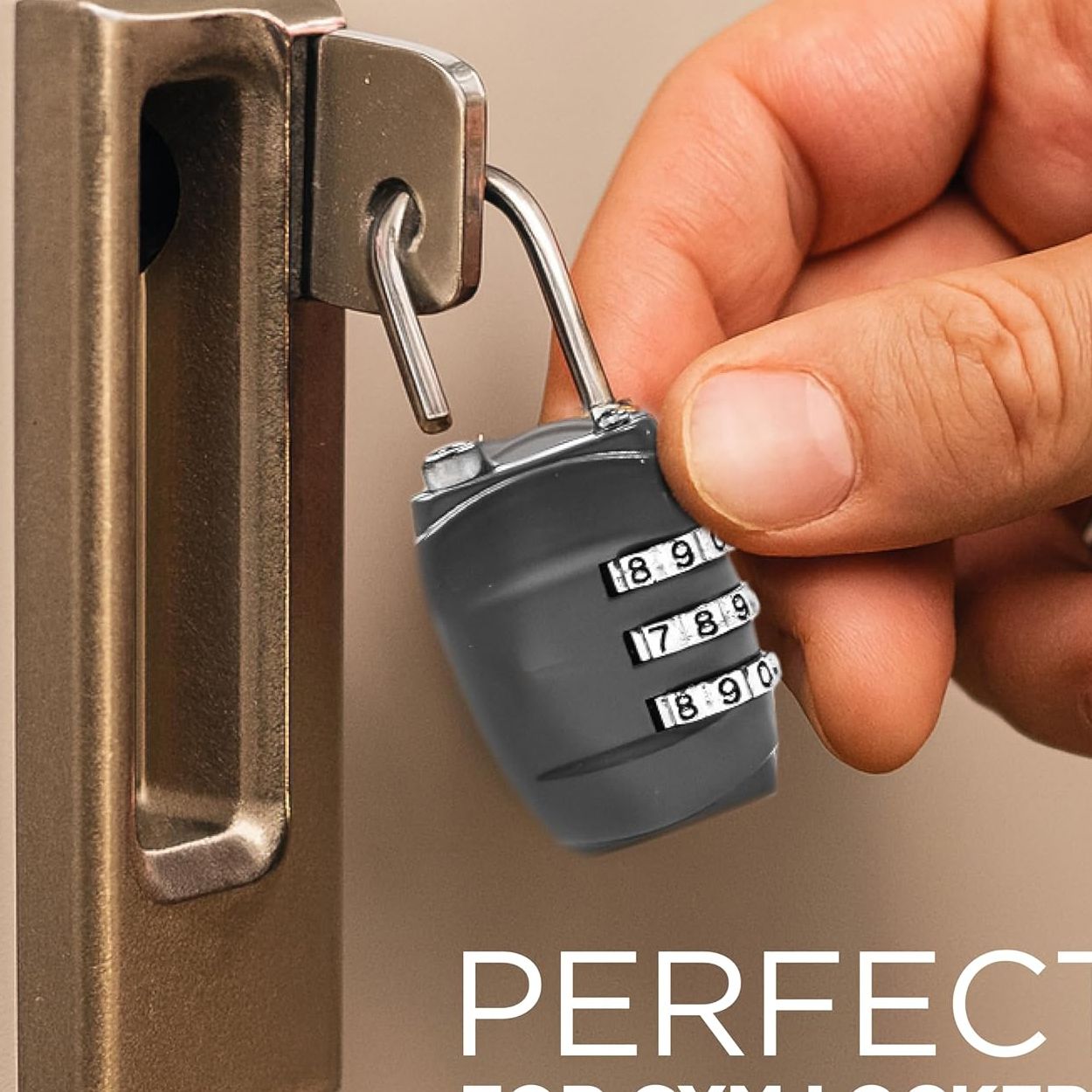 Status Combination Lock Black 