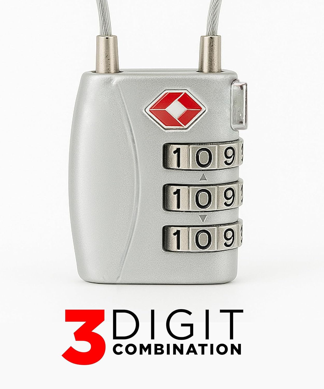 Status TSA Cable Combination Padlock