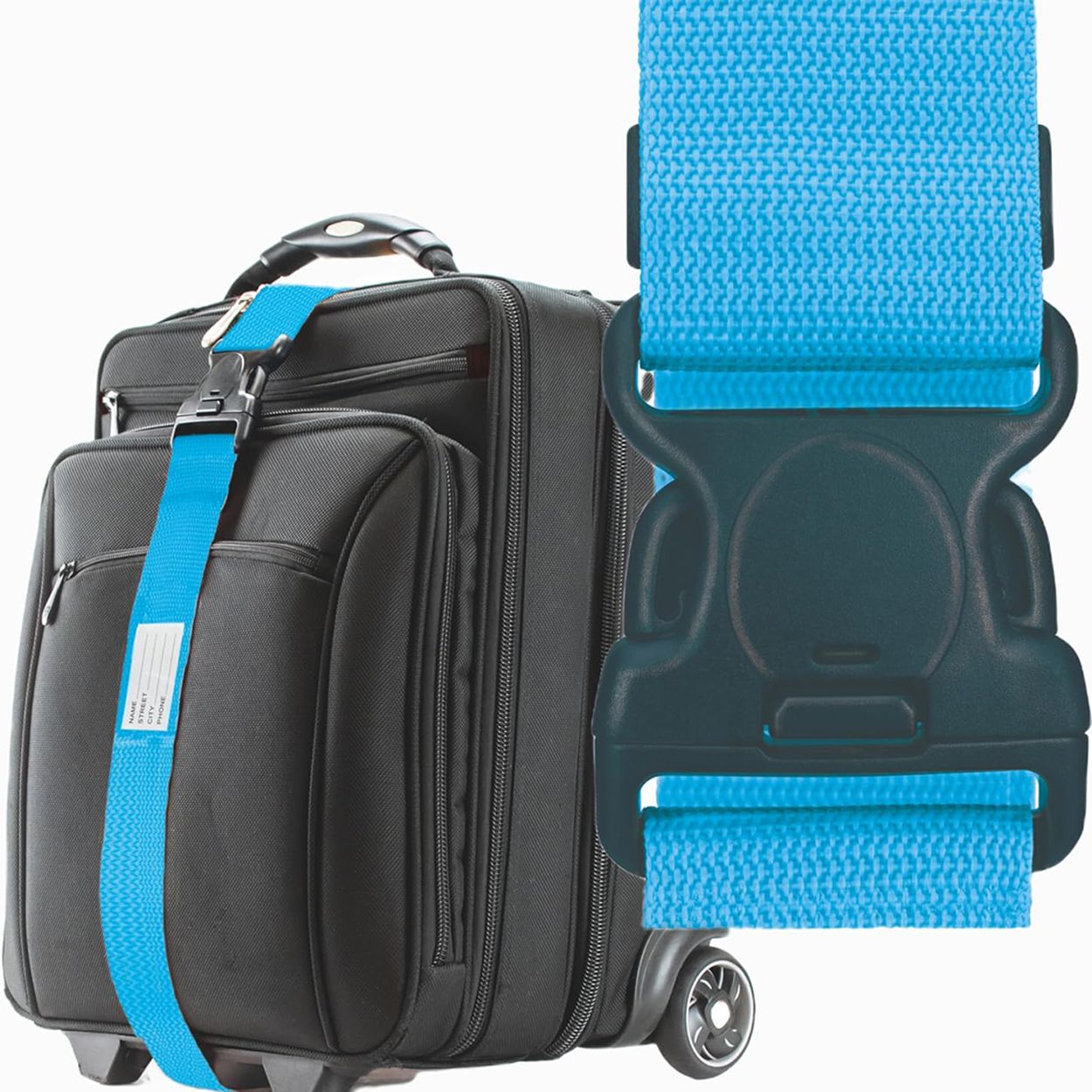 Status Luggage Strap Blue 