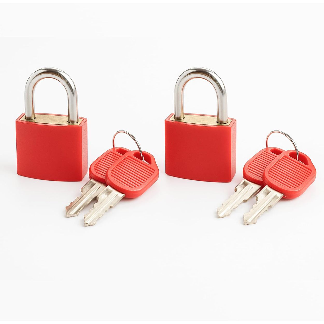 Status Luggage Tags Red 2Pk