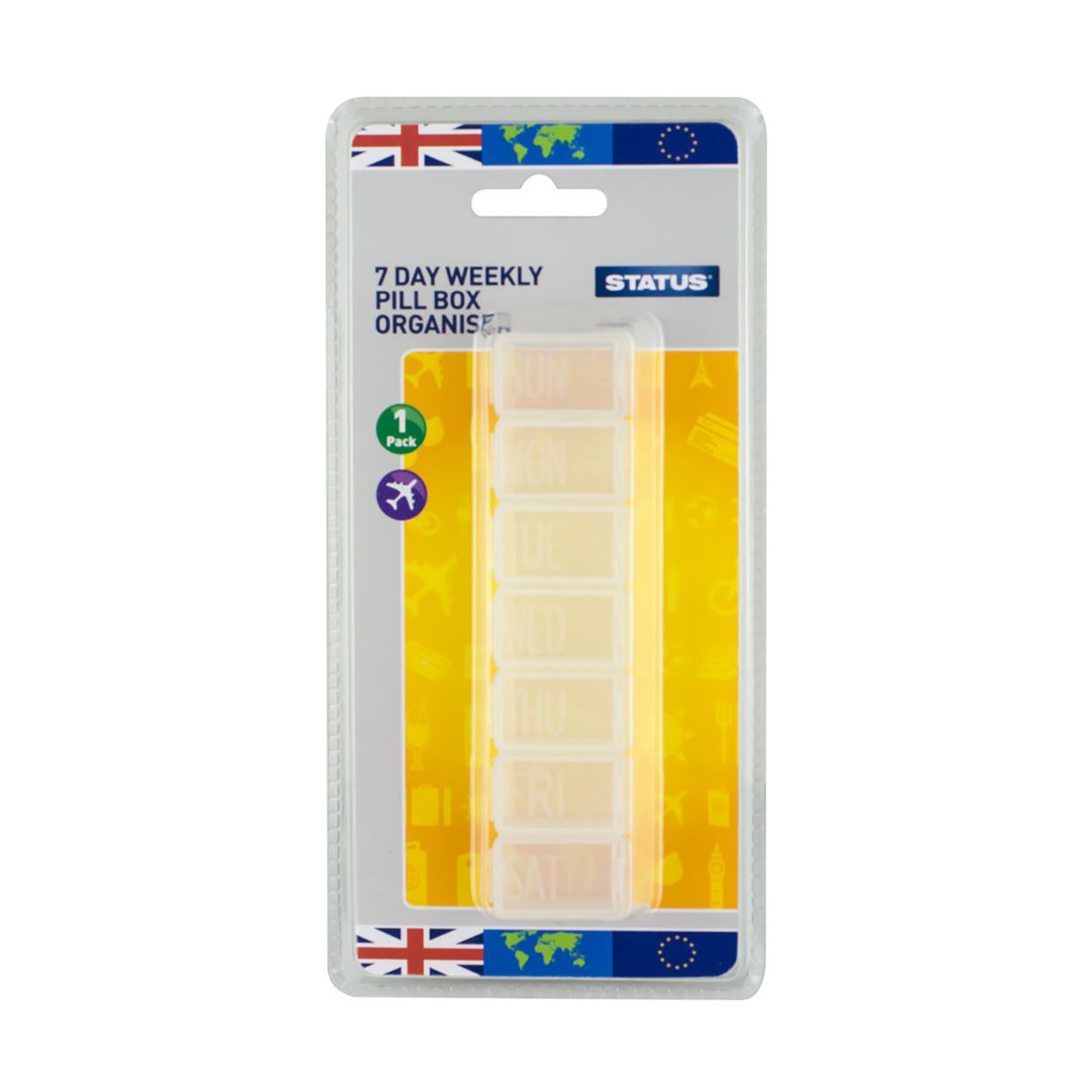 Status Pill Box Organiser