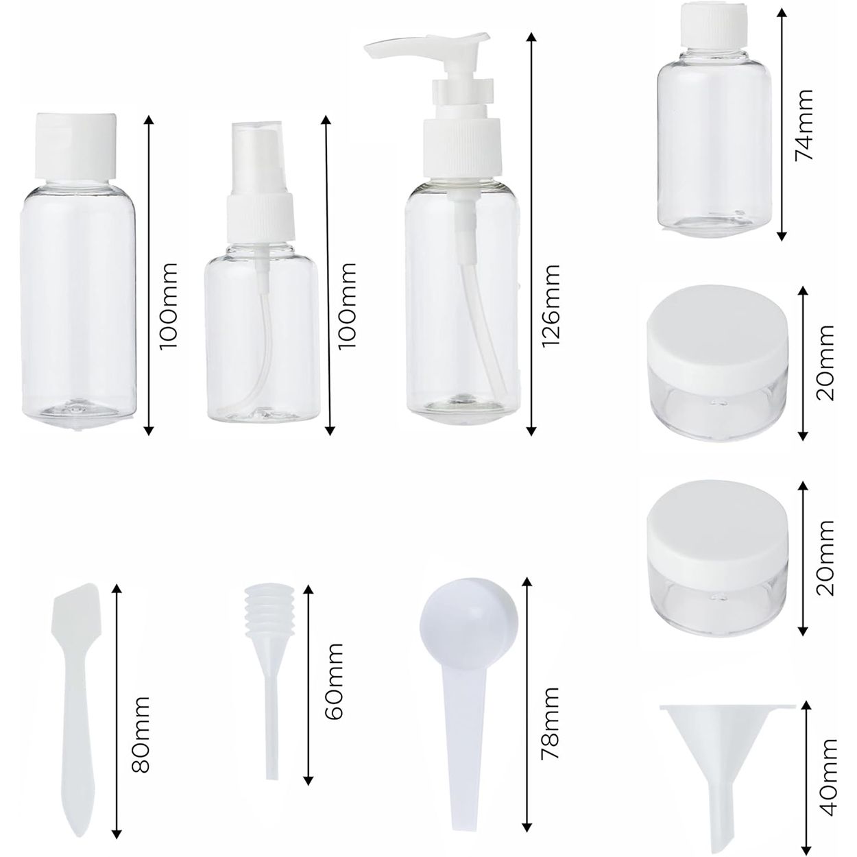 Status Travel Bottle Set 