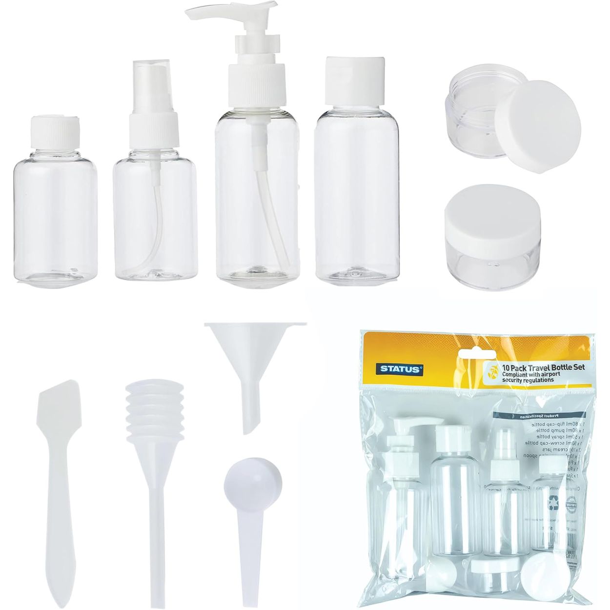 Status Travel Bottle Set 