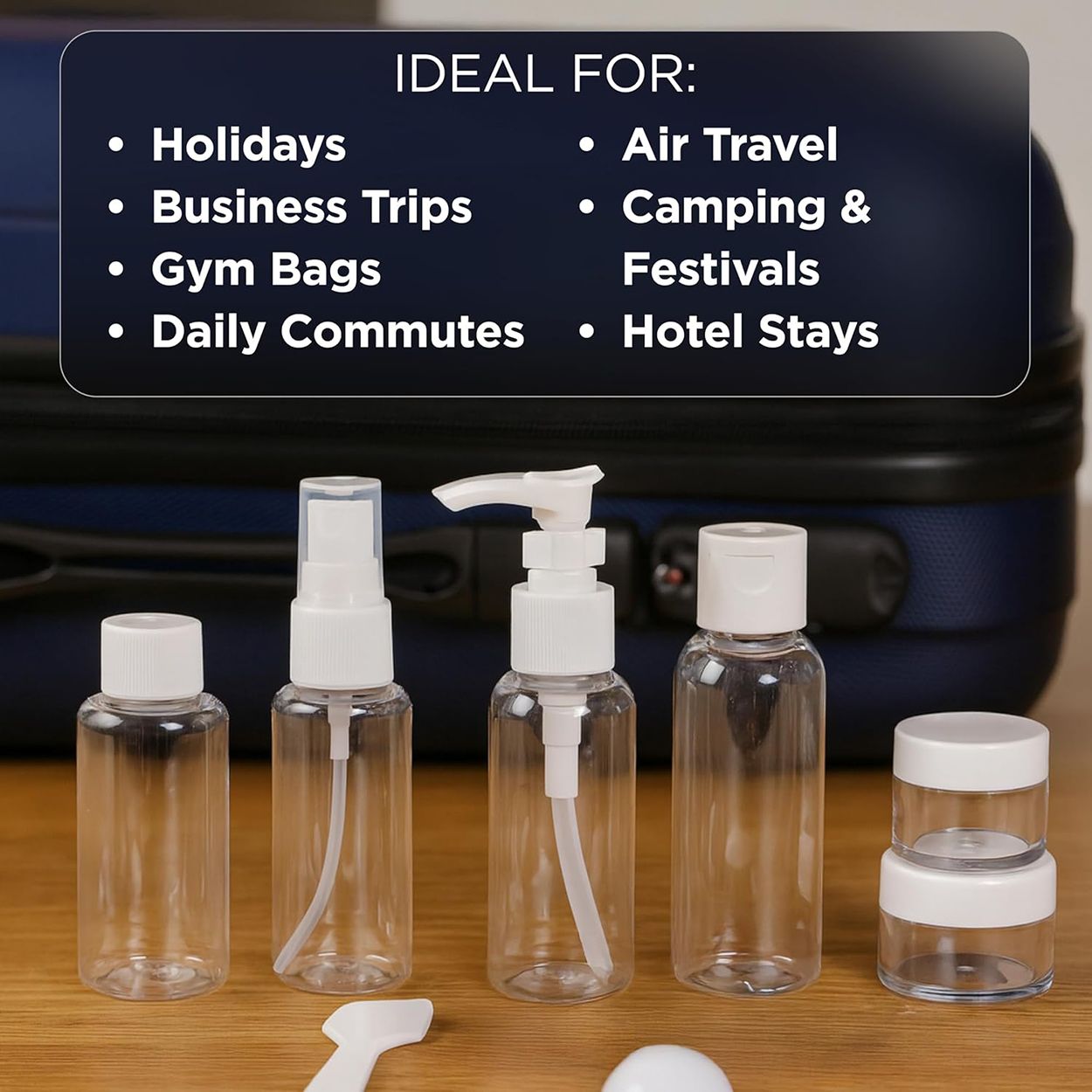 Status Travel Bottle Set 