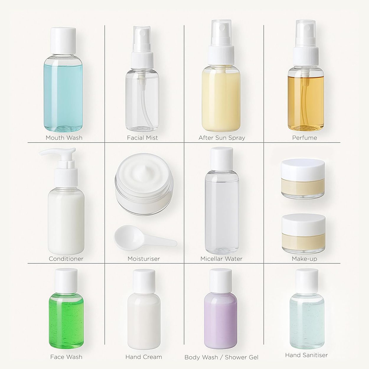 Status Travel Bottle Set 