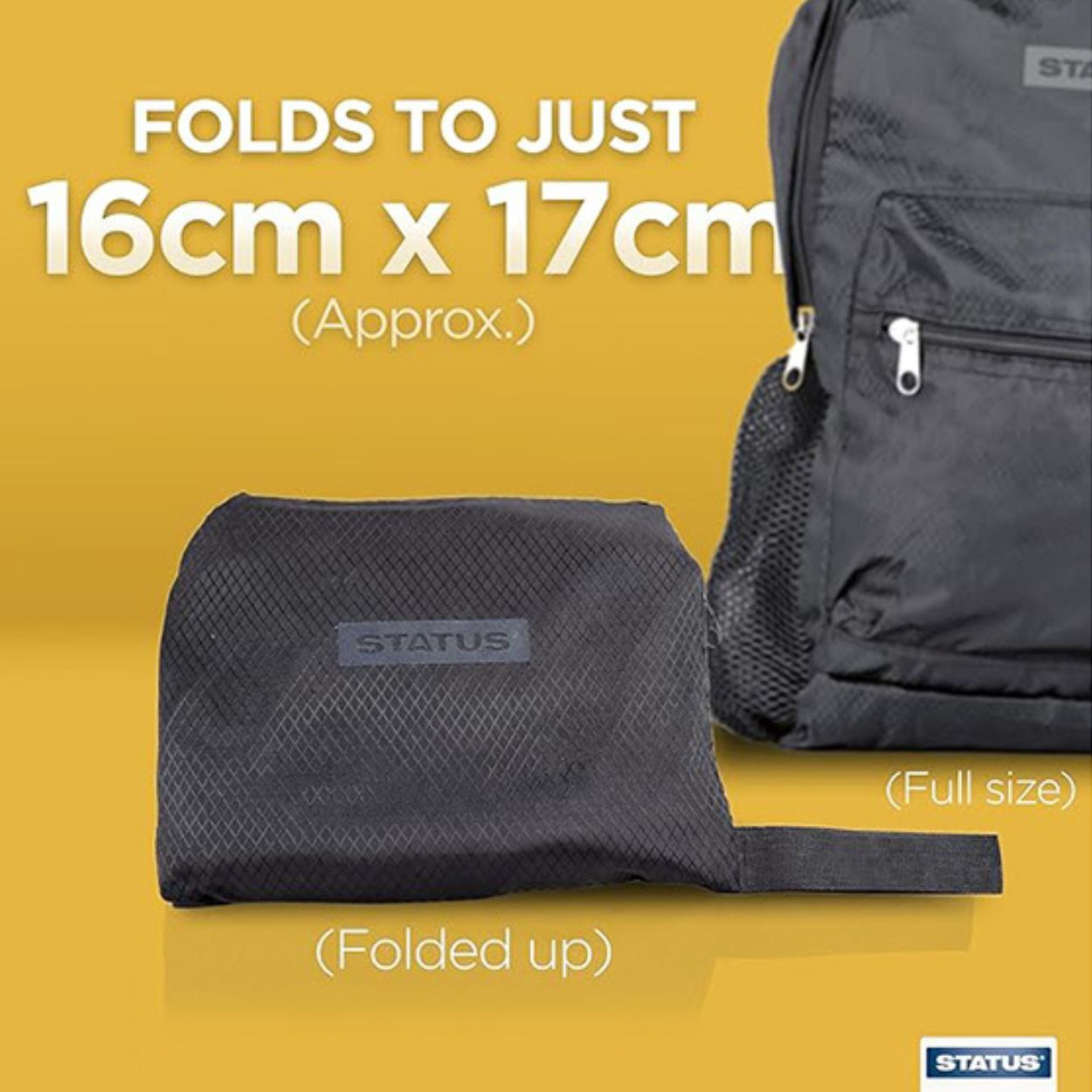 Status Foldable Travel Rucksack