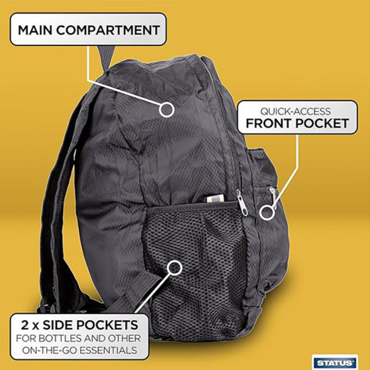 Status Foldable Travel Rucksack