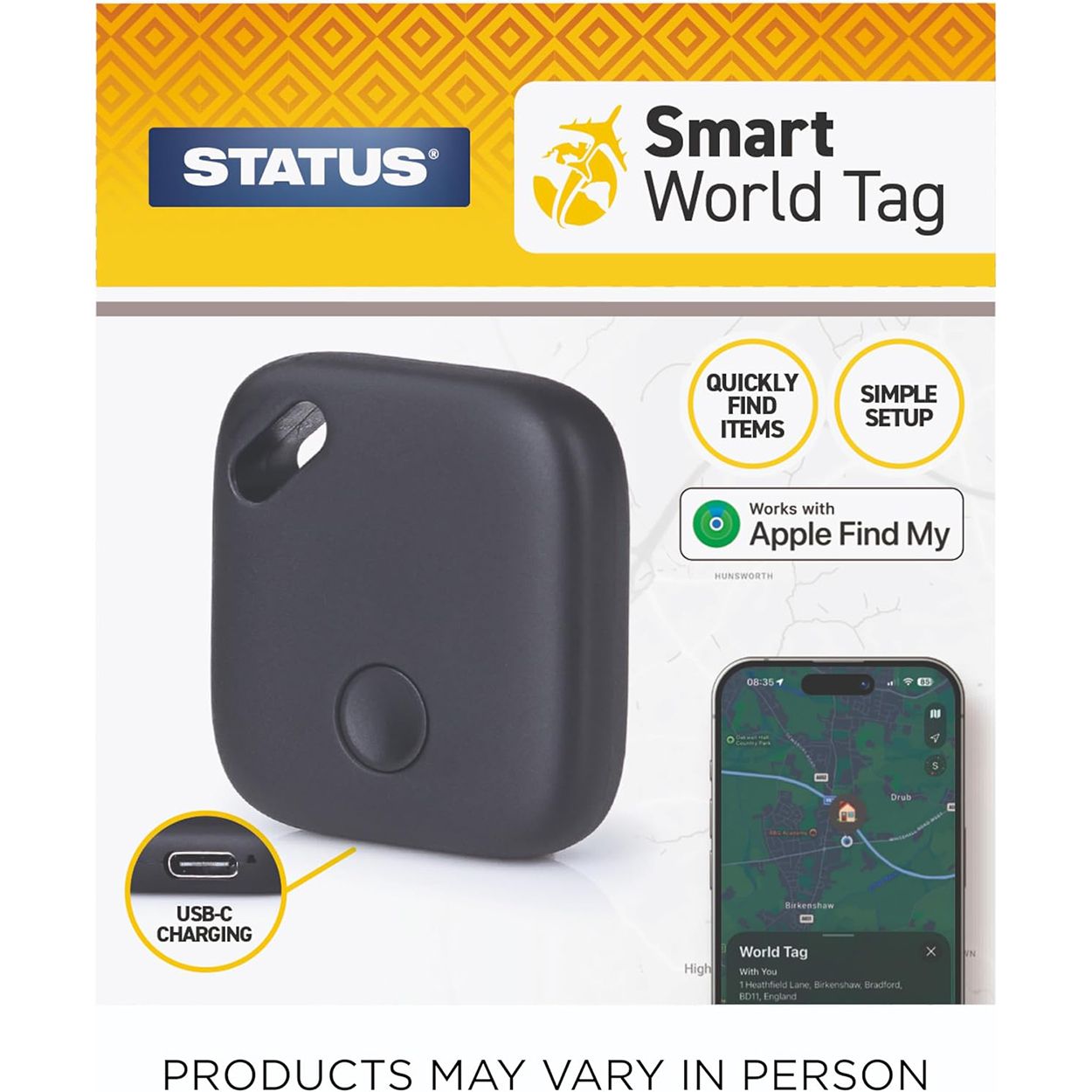 Status World Tag - IOS Operation