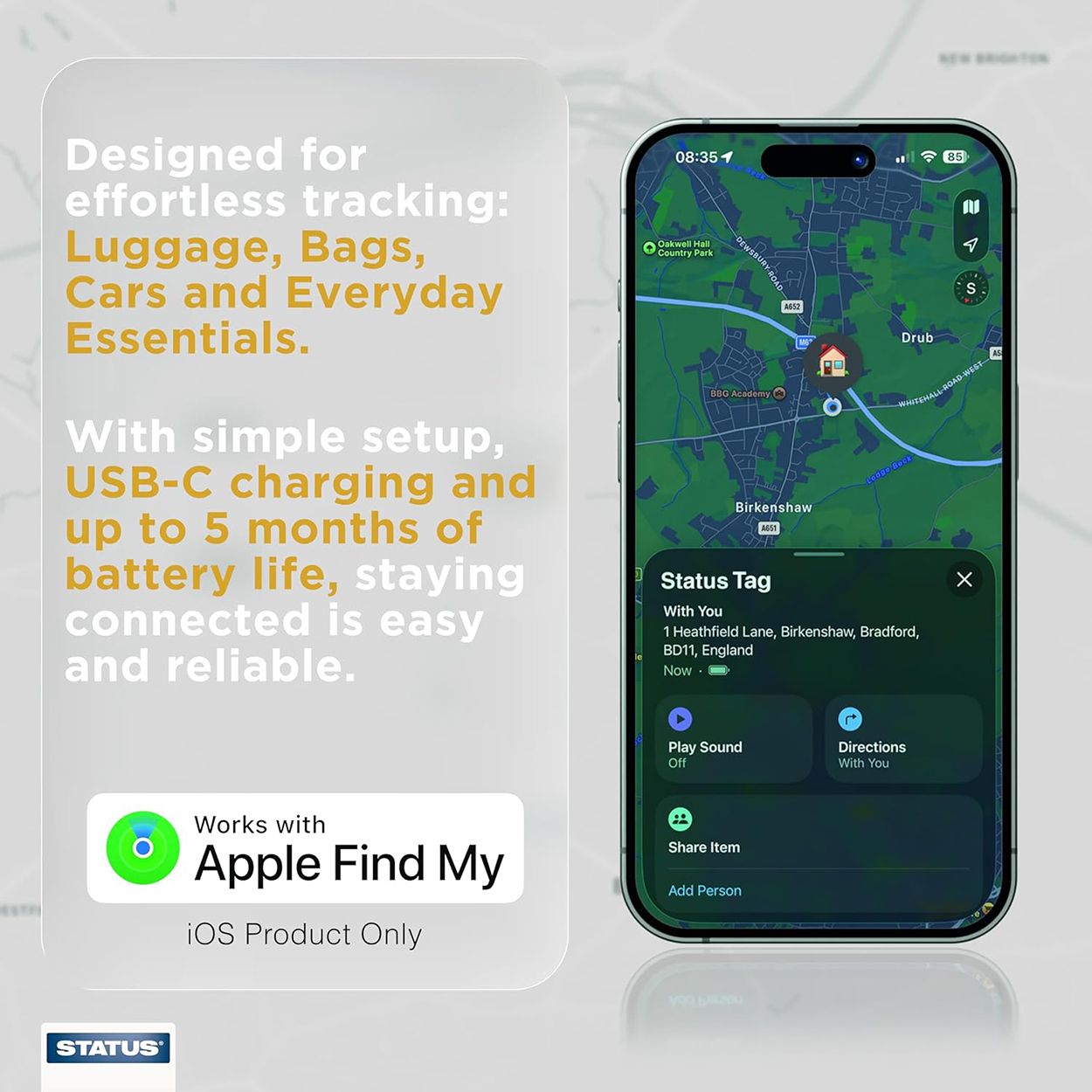 Status World Tag - IOS Operation
