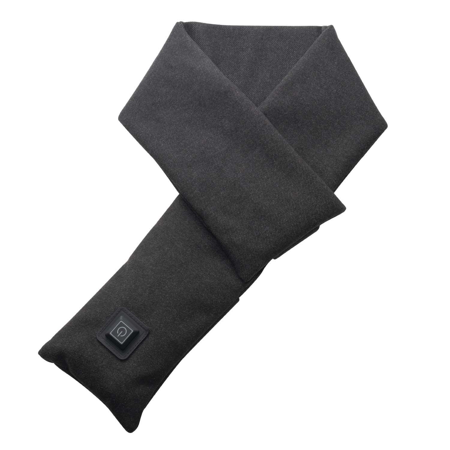 Heated Neck Scarf Grey