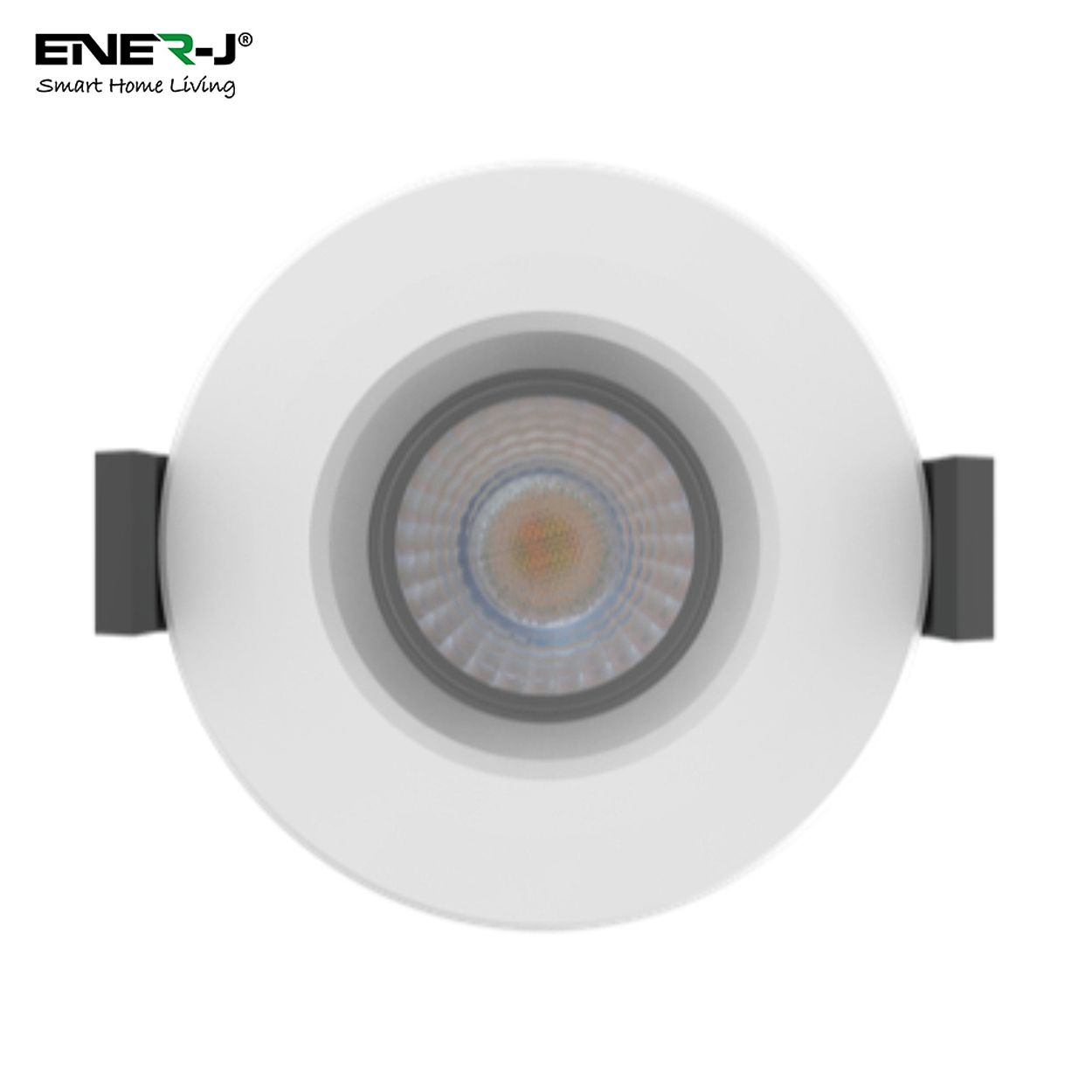Ener-J Smart Fire Rated Downlight 8W Cct Dimmable Ip65 White 240V