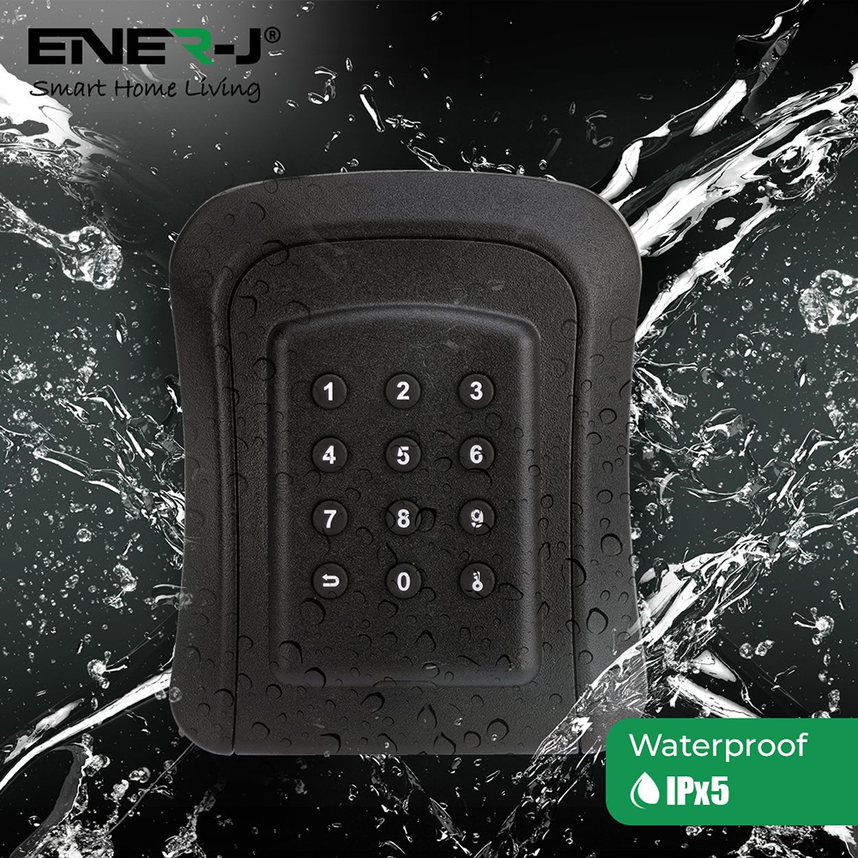 Britwall Smart Key Lock Box, Smart Key Cabinet, Bluetooth App-Controlled, Ip45 Rated, Sturdy And Reliable