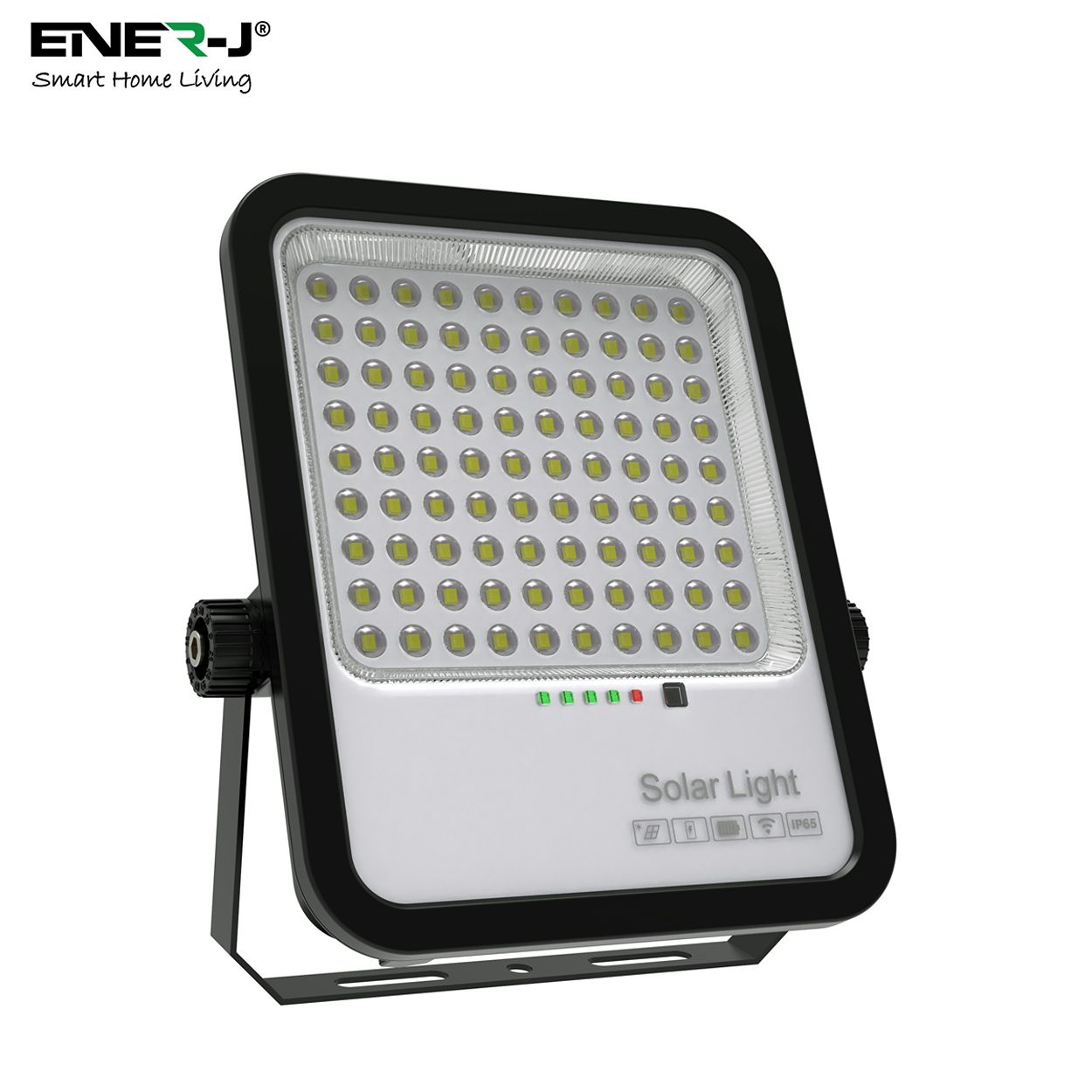 Britwall 200W Led Floodlights With Solar Panels, 20W Solar Panel, 20Ah Battery, 2200 Lumens