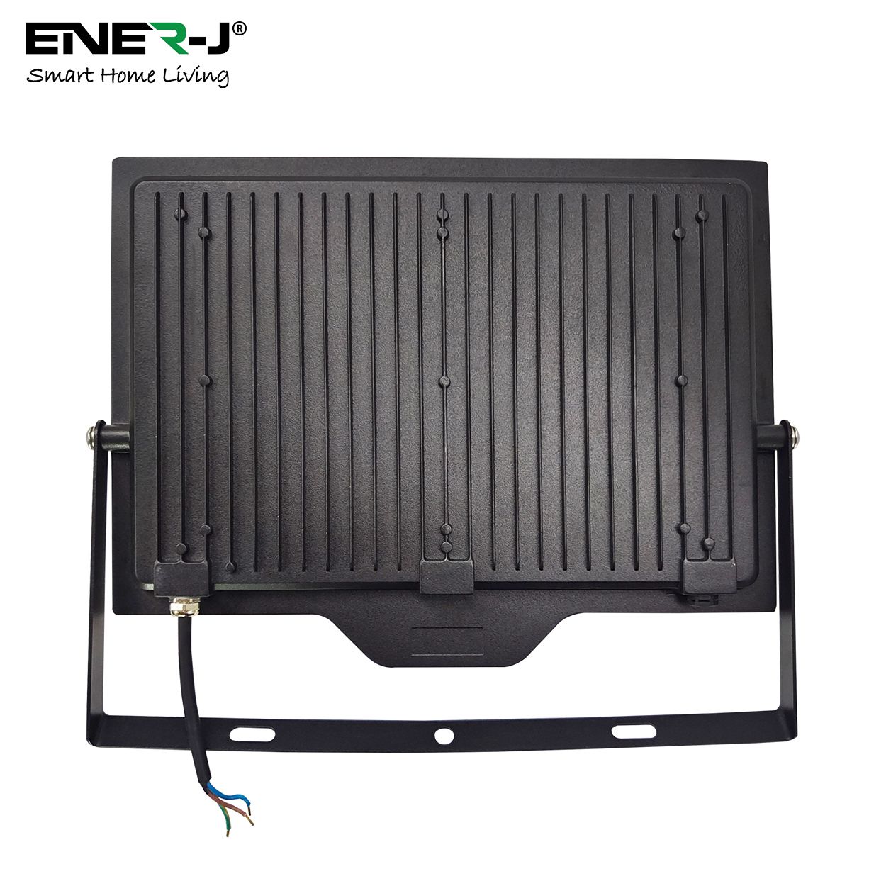 Ener-J 200W Led Floodlight Cct Switchable 3000K 4000K 6000K Ip65 Black 20000Lm