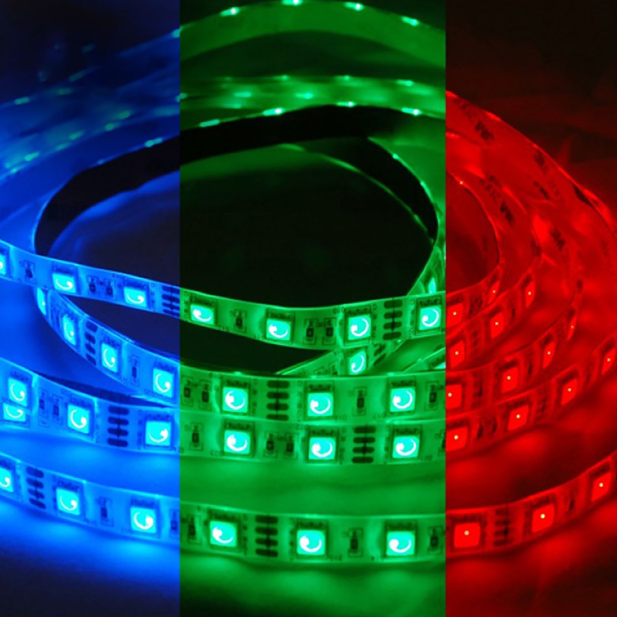 Ener-J 5 Meter Rgb Led Strip Kit With 60 Leds Per Meter, Controller + Remote + 12V 2A Adapter & Uk Plug, Ip65