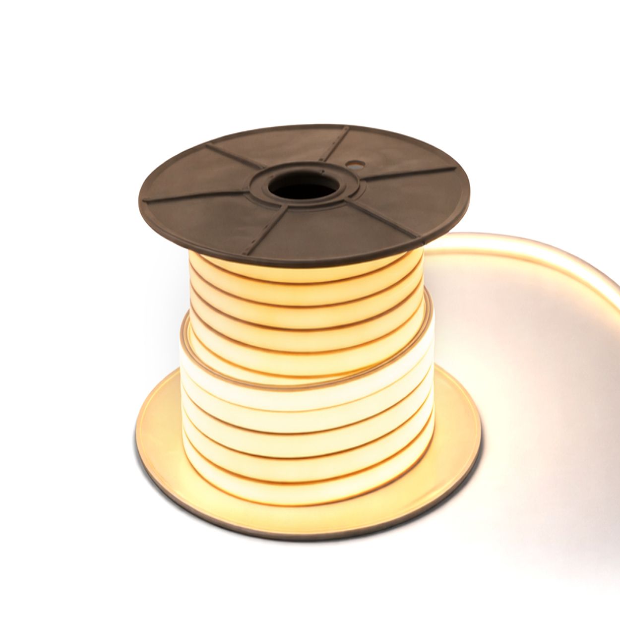 Ener-J 30M 24V Silicon Neon Flex Led Strip 10X10Mm Warm White 210W