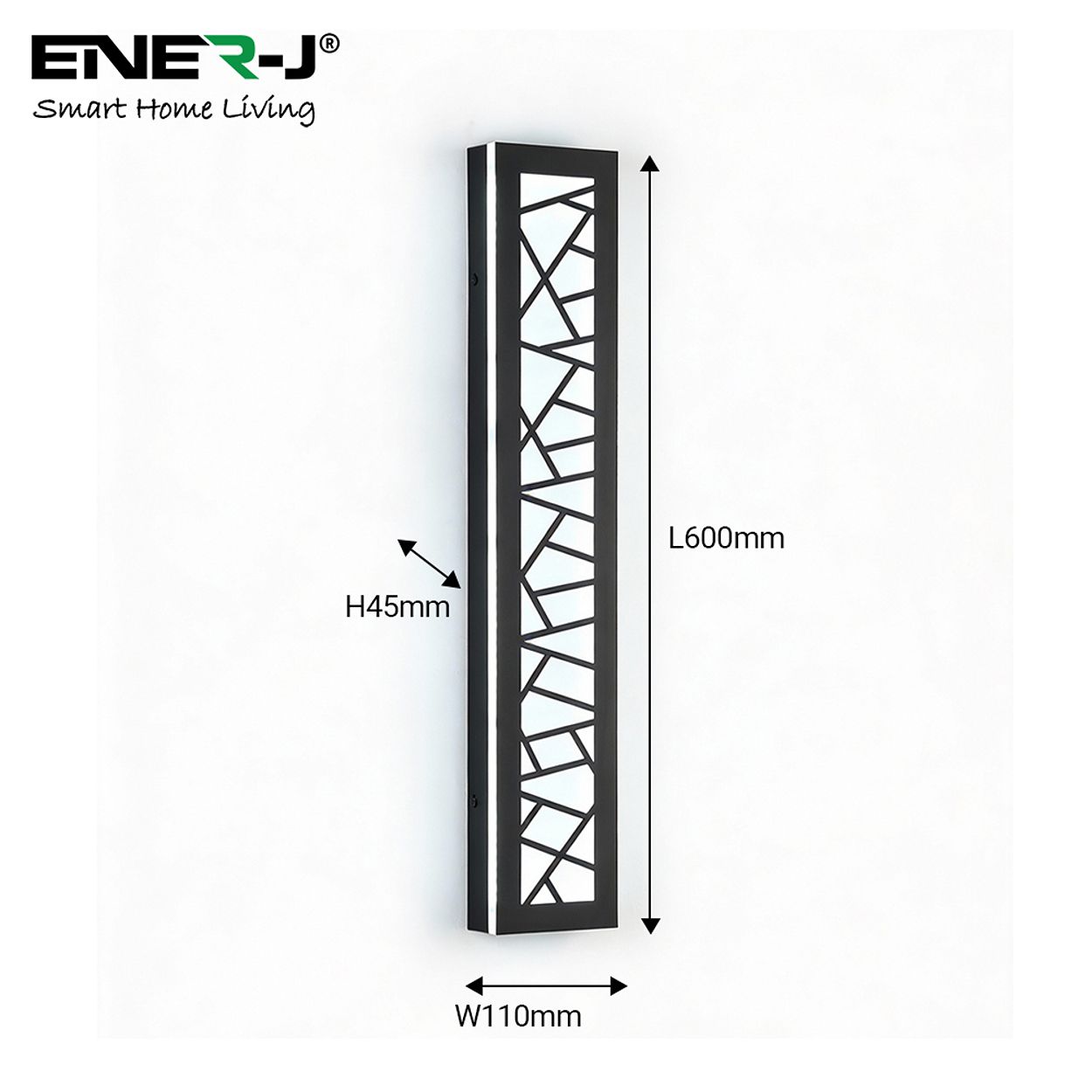 Ener-J Geometric Led Wall Light 600Mm 30W Cct Dimmable