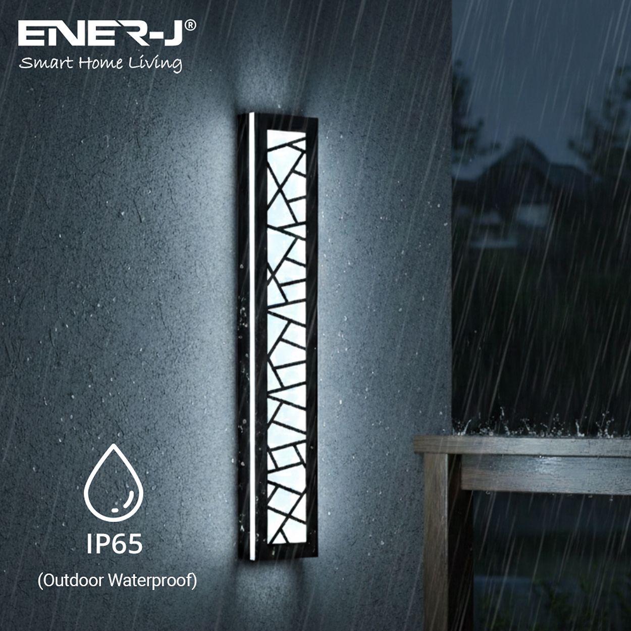 Ener-J Geometric Led Wall Light 600Mm 30W Cct Dimmable