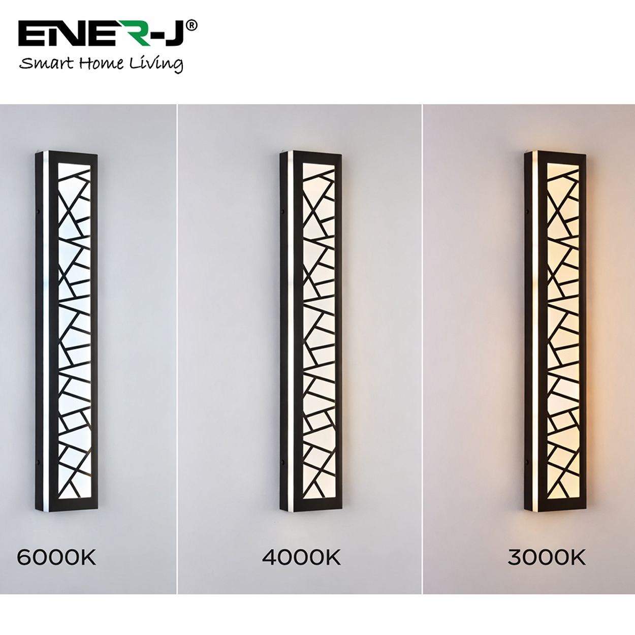Ener-J Geometric Led Wall Light 600Mm 30W Cct Dimmable