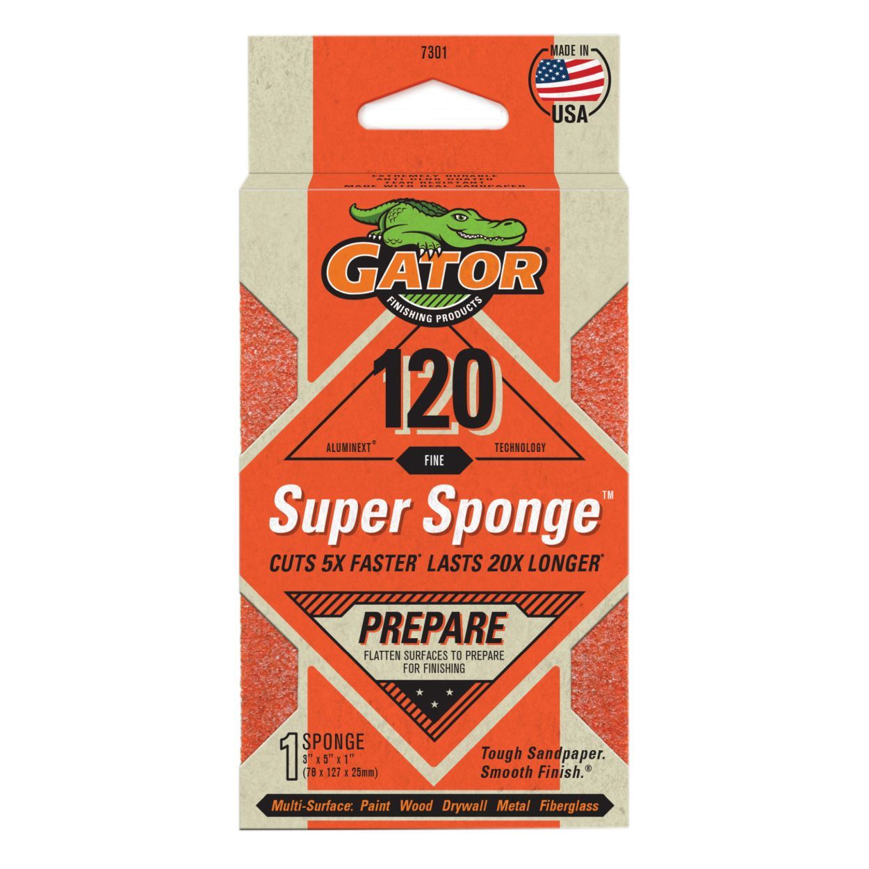 Gator Super Sponge 120Grit