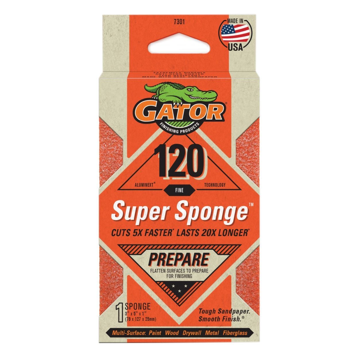 Gator Super Sponge 120Grit