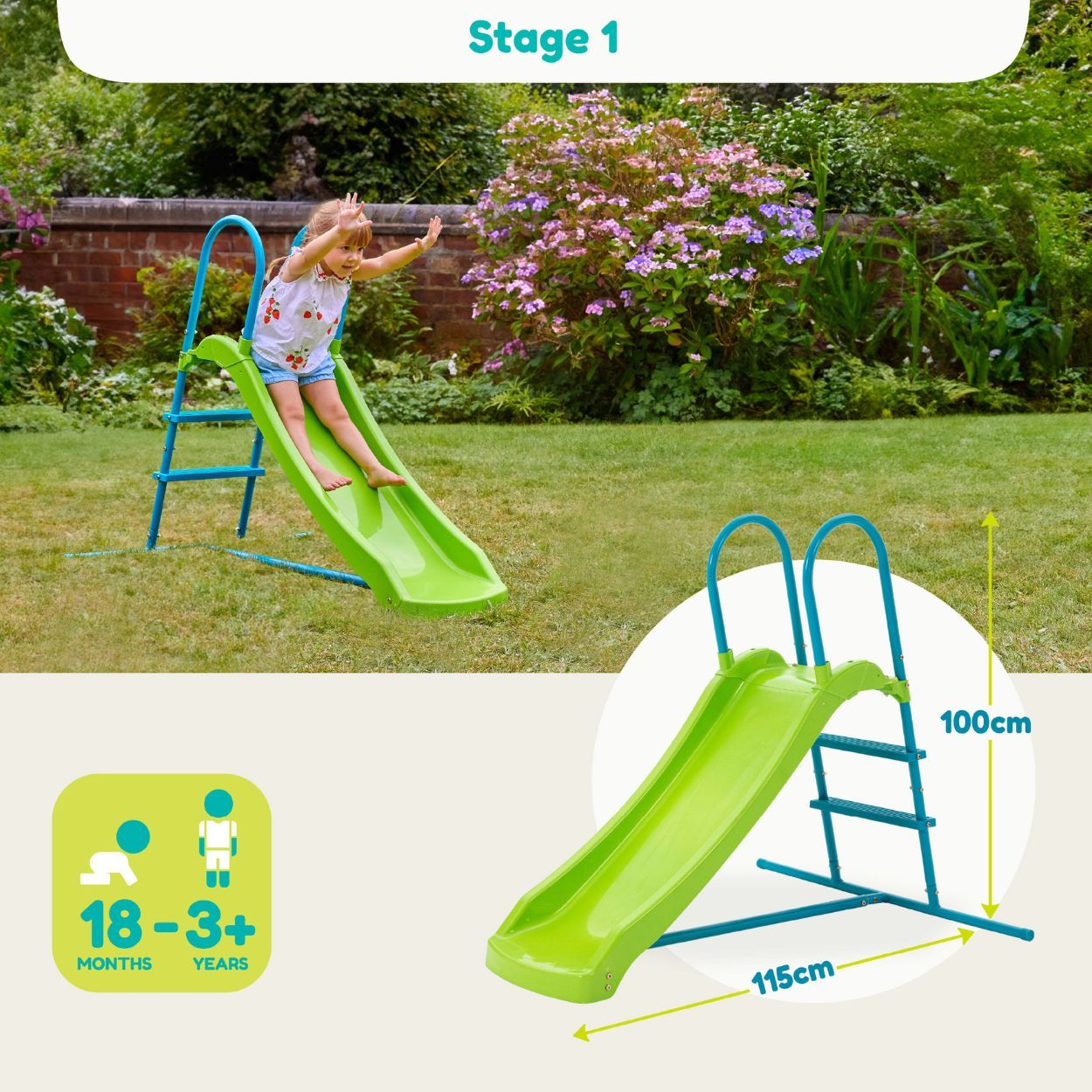 TP Toys Skywood Playtower with Ripple Slide