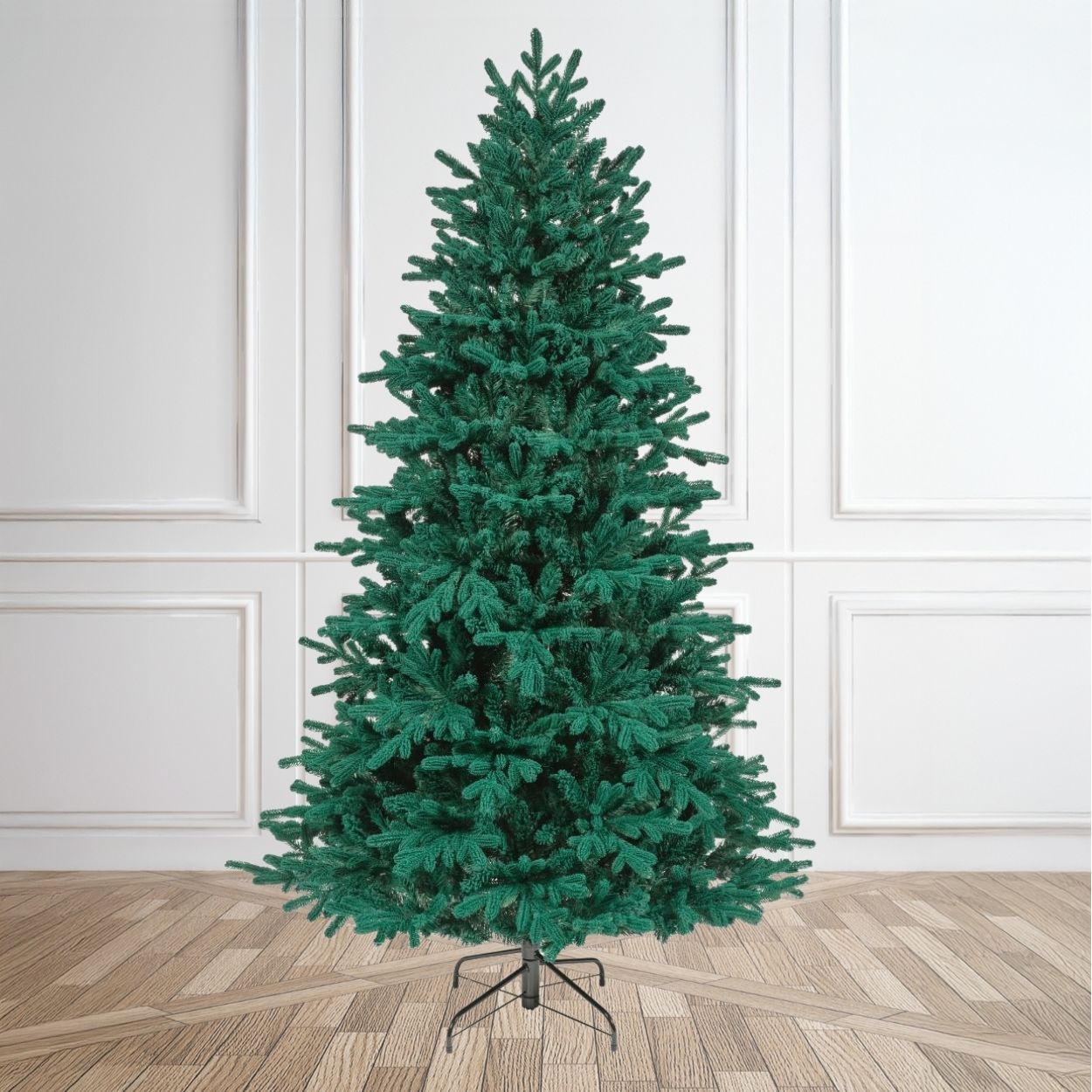7Ft Emerald Flock Tree