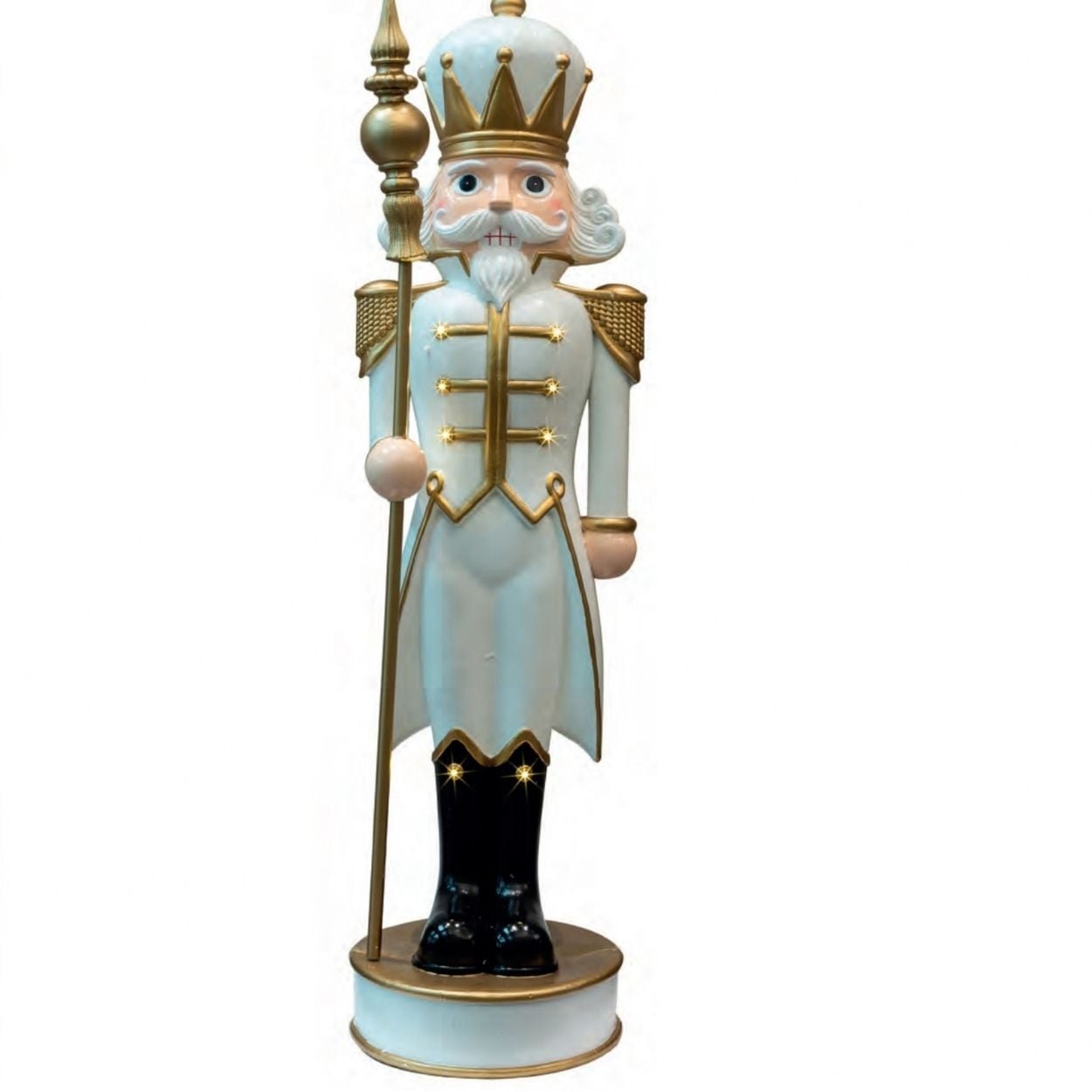 Musical Blue Nutcracker 120cm