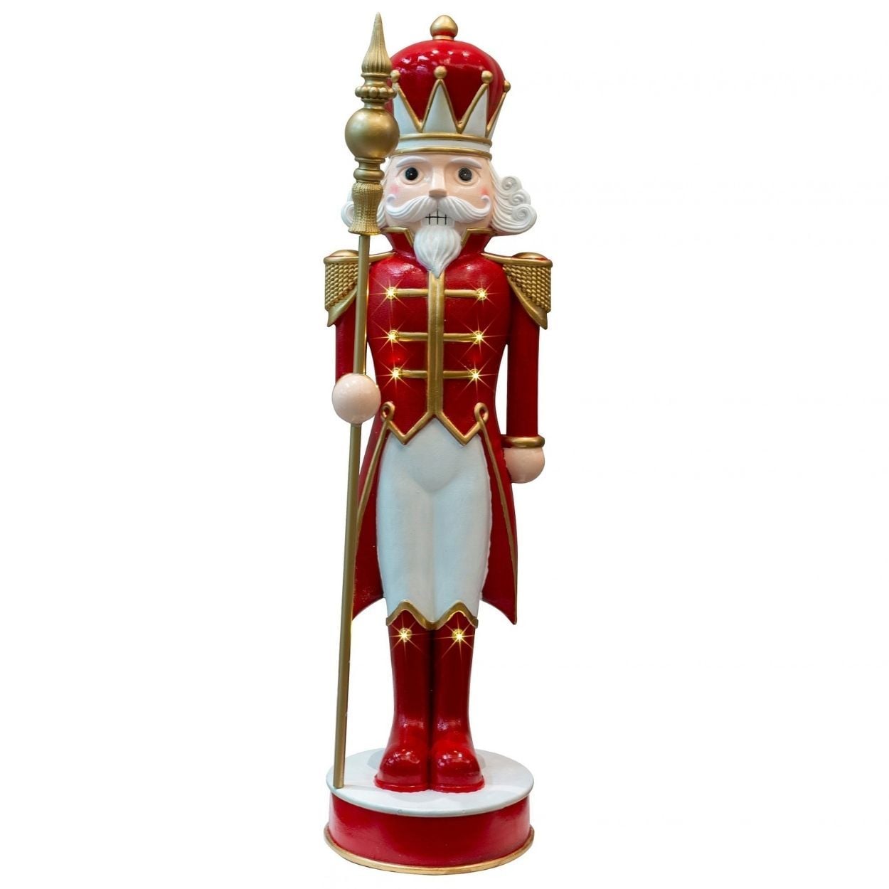Musical Red Nutcracker 120cm