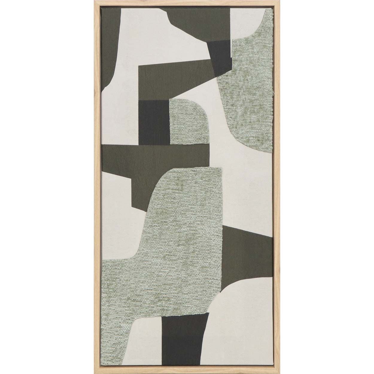 Irregular Abstract Mosaic Wall Art 3 Set 