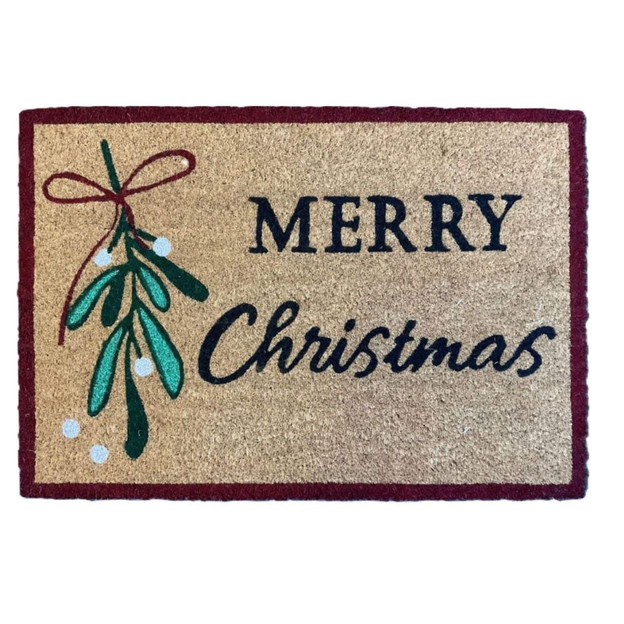Christmas PVC Coir - 40 x 58cm - Merry Christmas