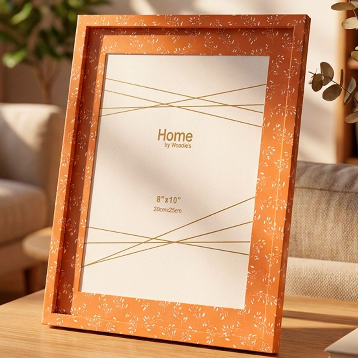 Orange Leaf Photo Frame 8x10