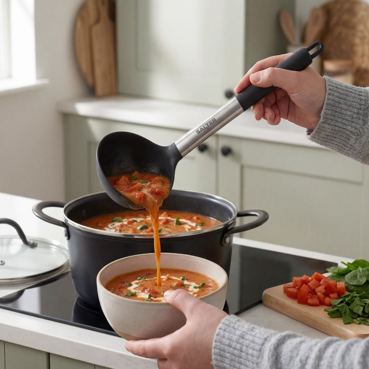 Salter Expert Silicone Ladle