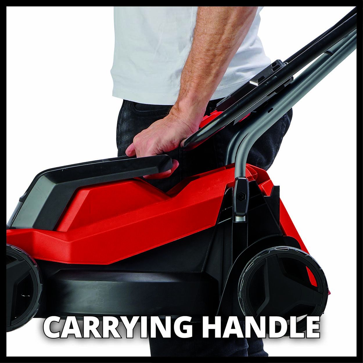 Einhell 1000W Electric Lawn Mower, 32cmCutting Wdt