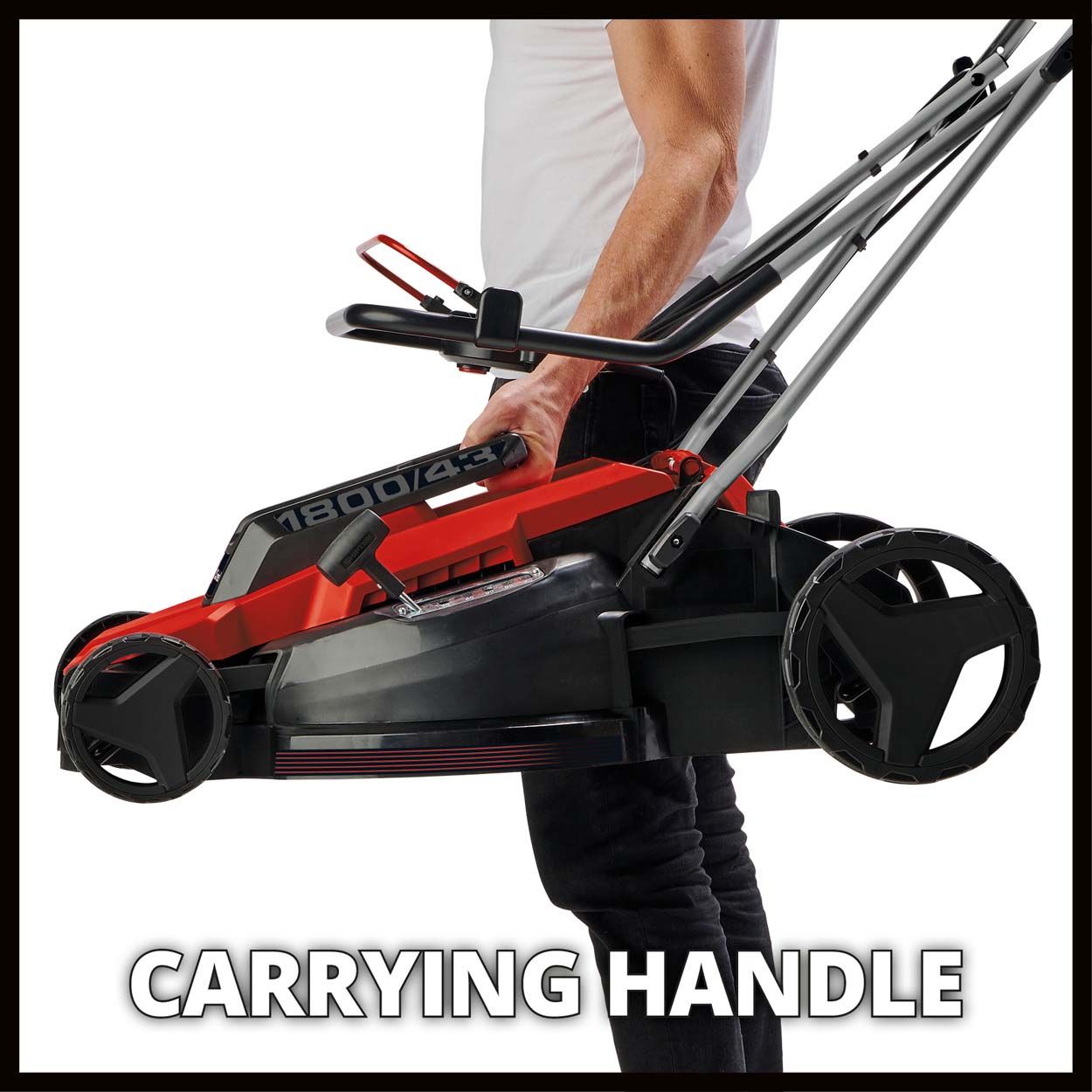 Einhell 1800W Electric Lawn Mower, 43cmCutting Wdt